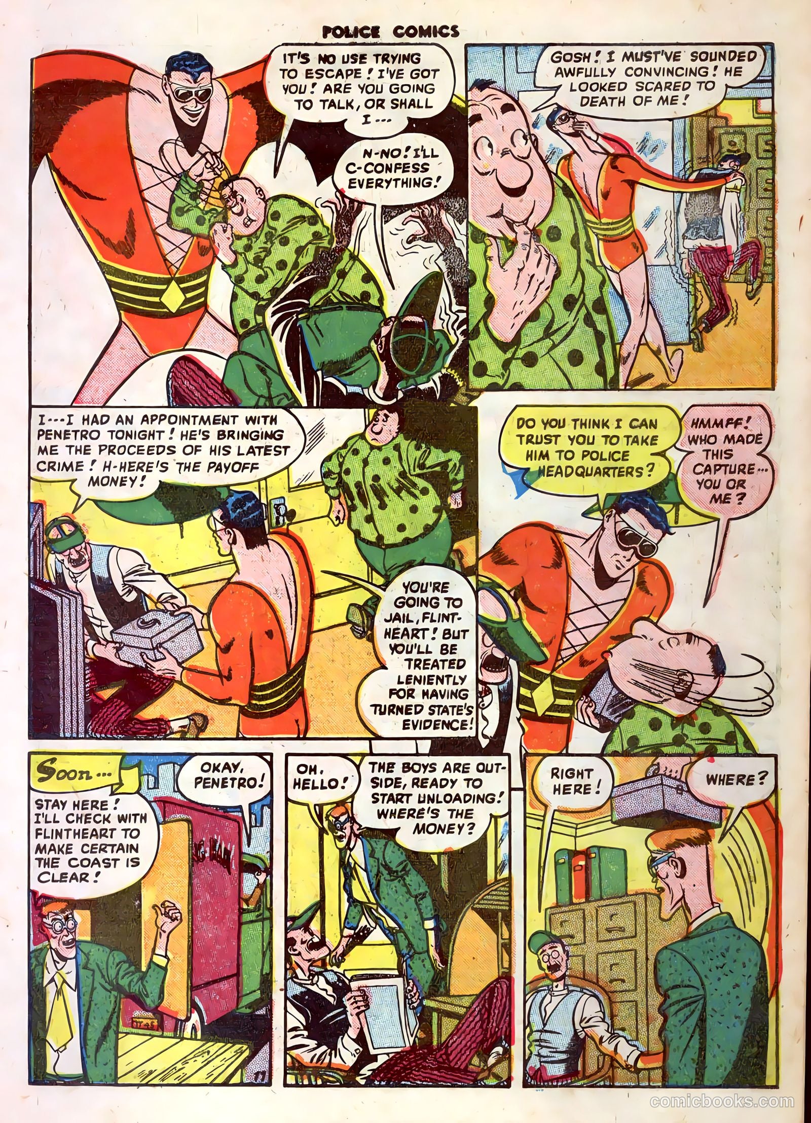Police Comics #80 (1948) — page 13 of 52