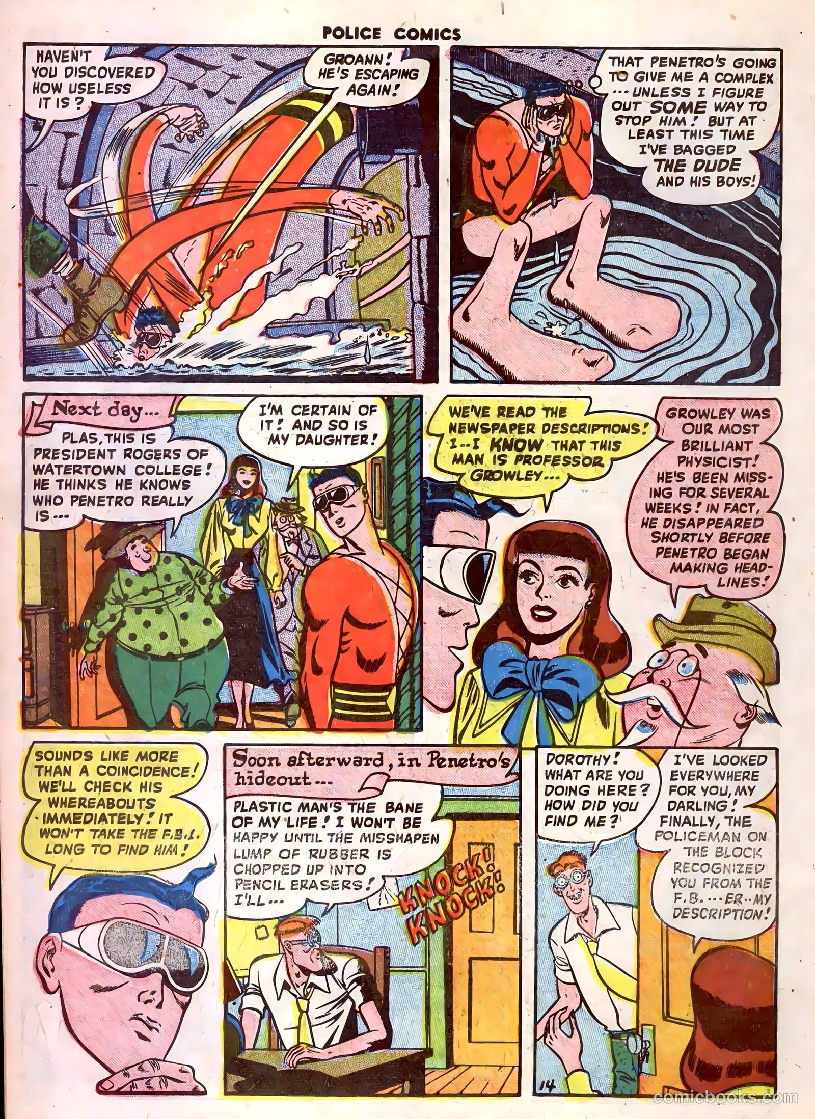 Police Comics #80 (1948) — page 16 of 52