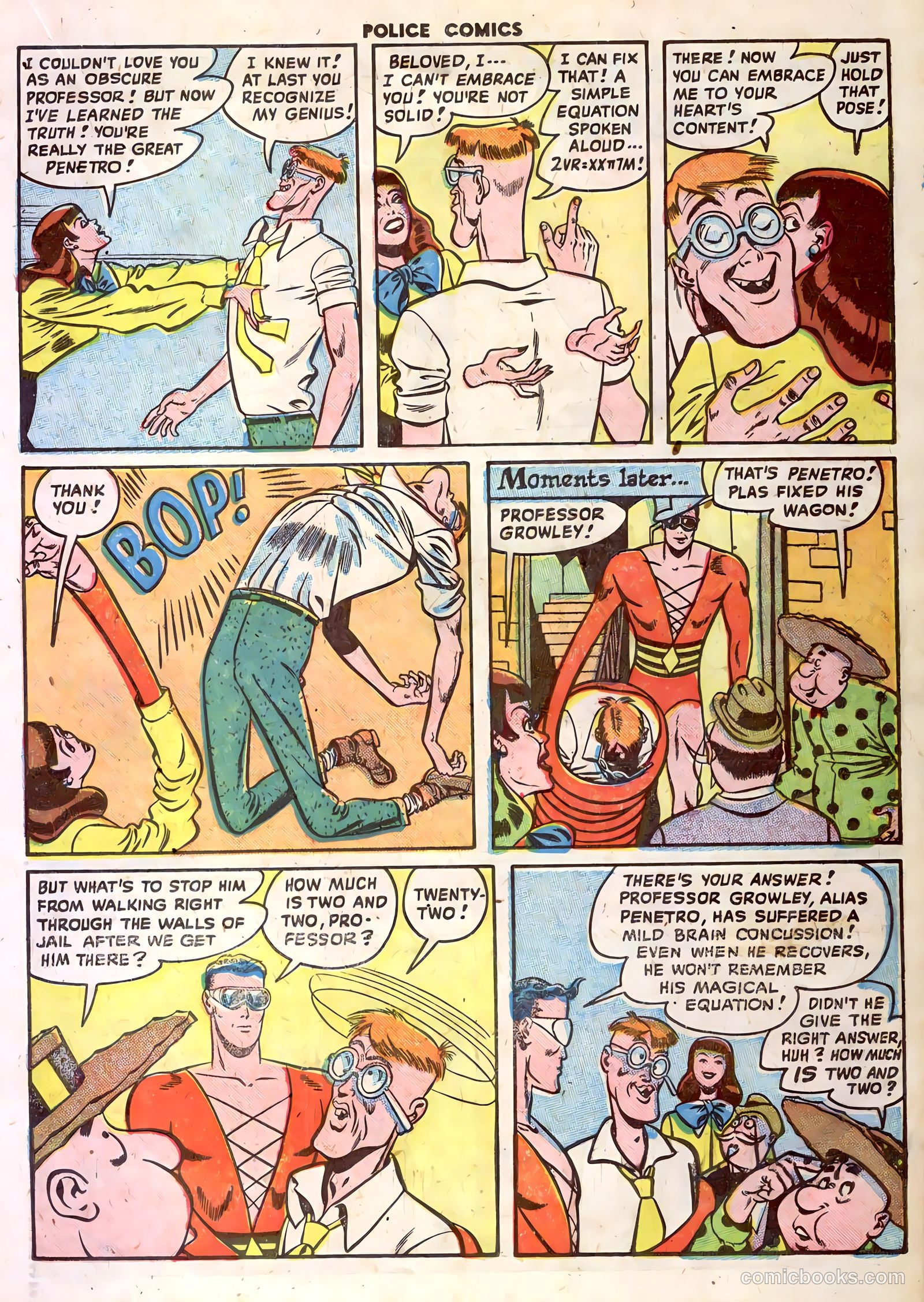 Police Comics #80 (1948) — page 17 of 52