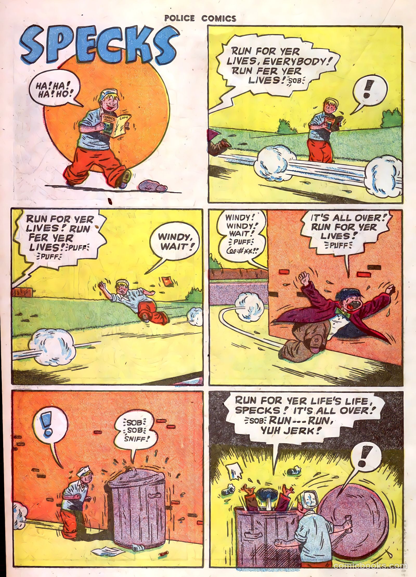 Police Comics #80 (1948) — page 18 of 52