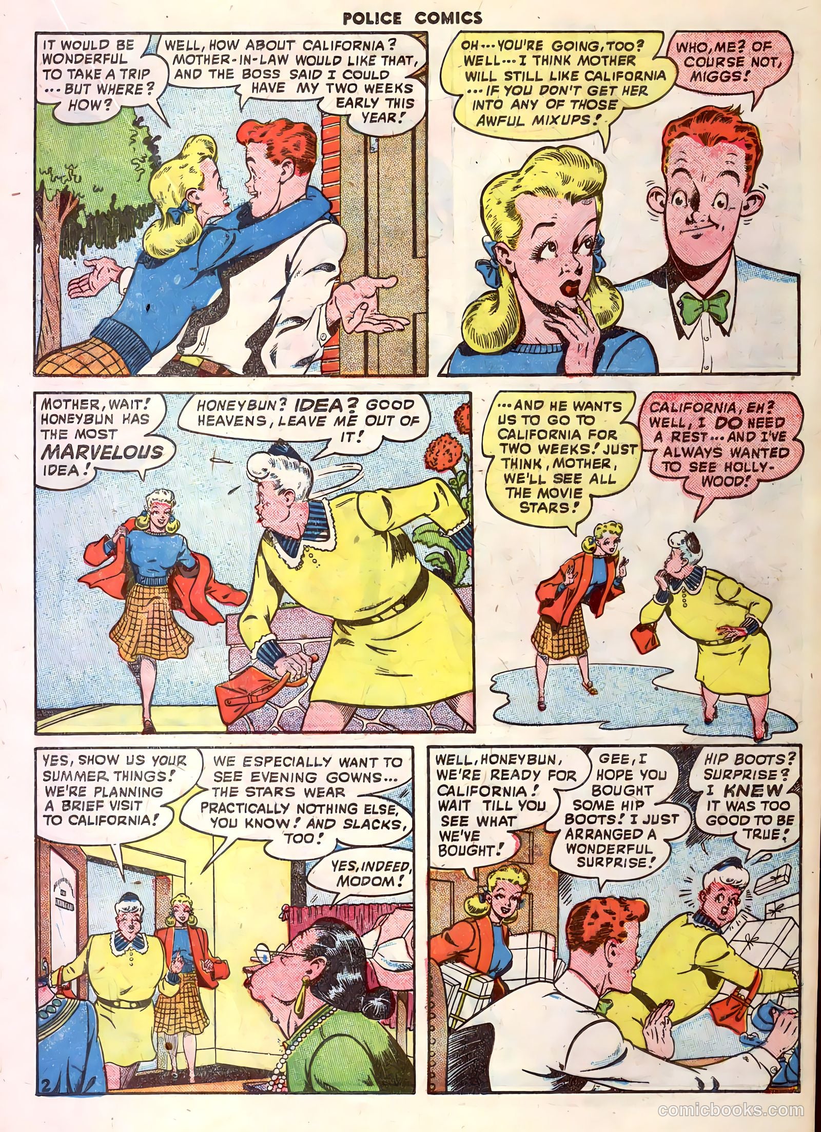 Police Comics #80 (1948) — page 21 of 52