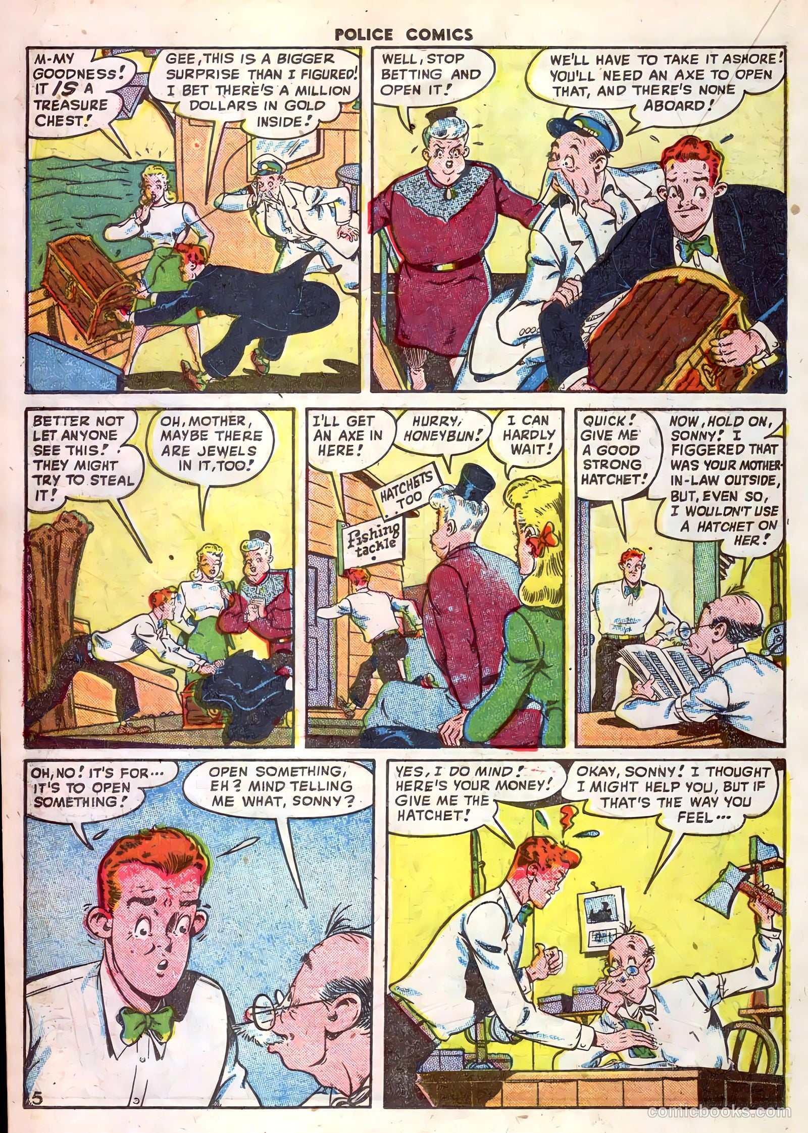 Police Comics #80 (1948) — page 24 of 52