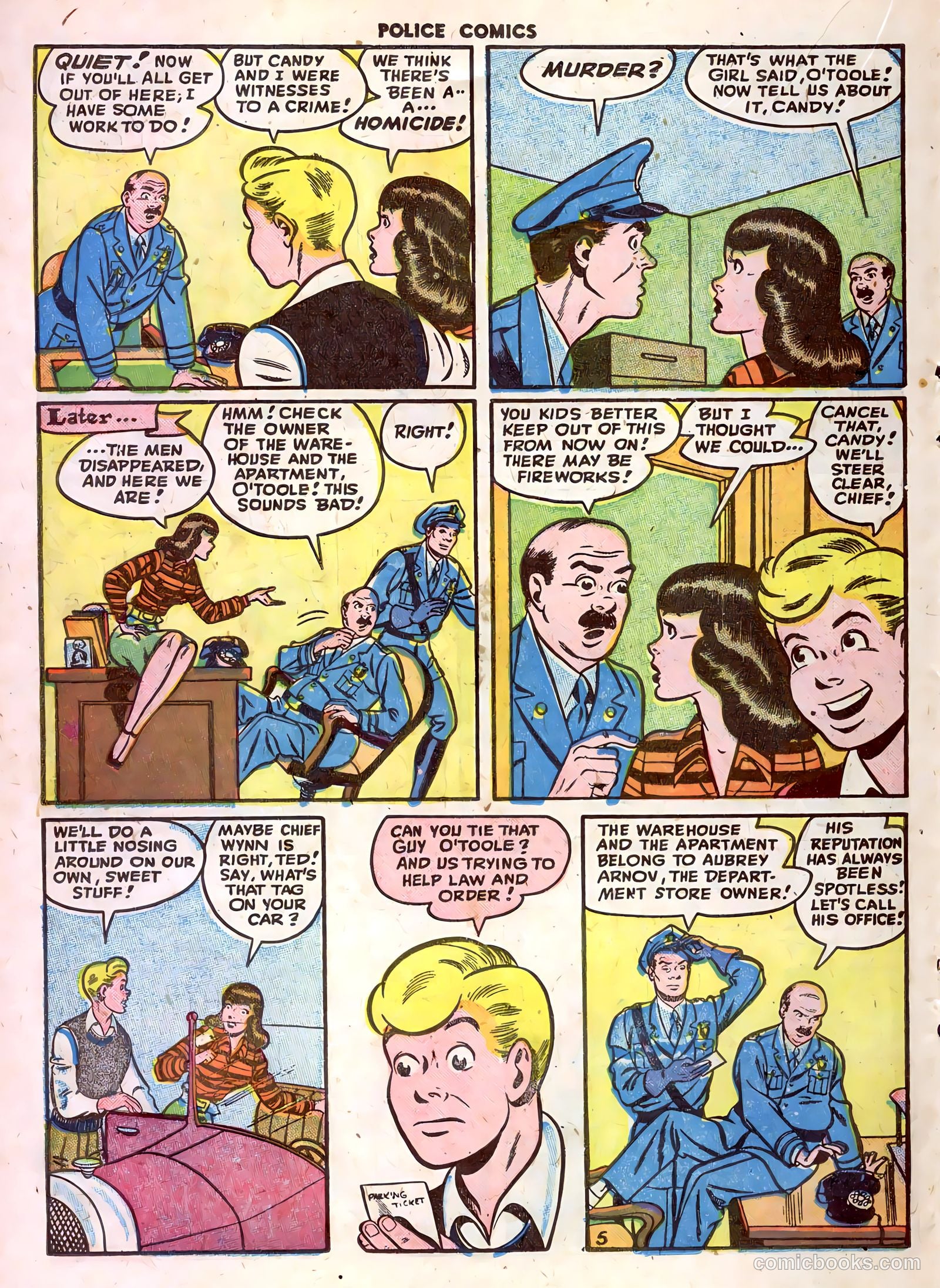 Police Comics #80 (1948) — page 30 of 52