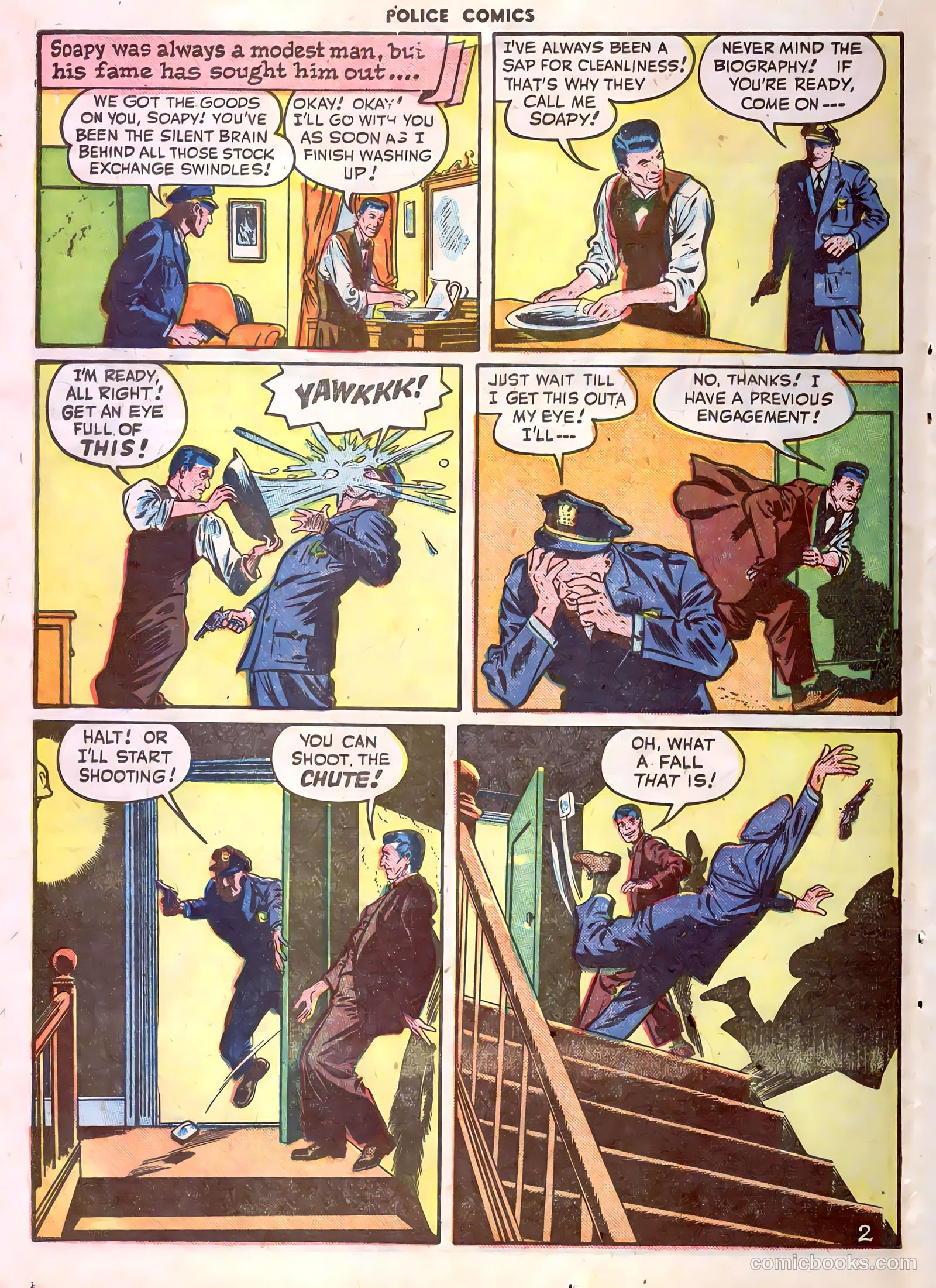 Police Comics #80 (1948) — page 34 of 52