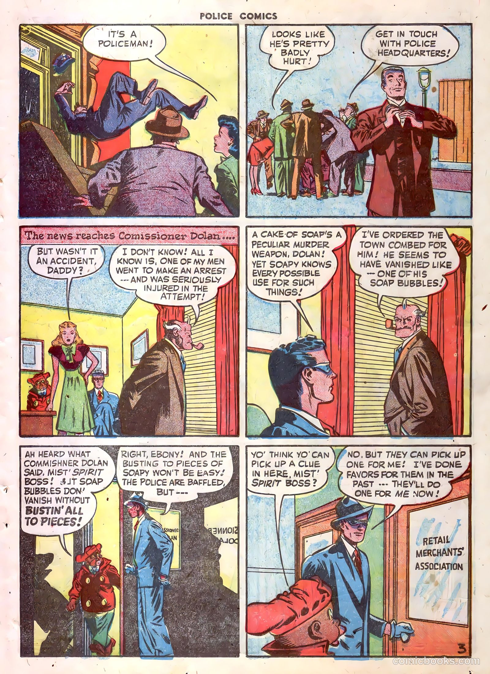 Police Comics #80 (1948) — page 35 of 52