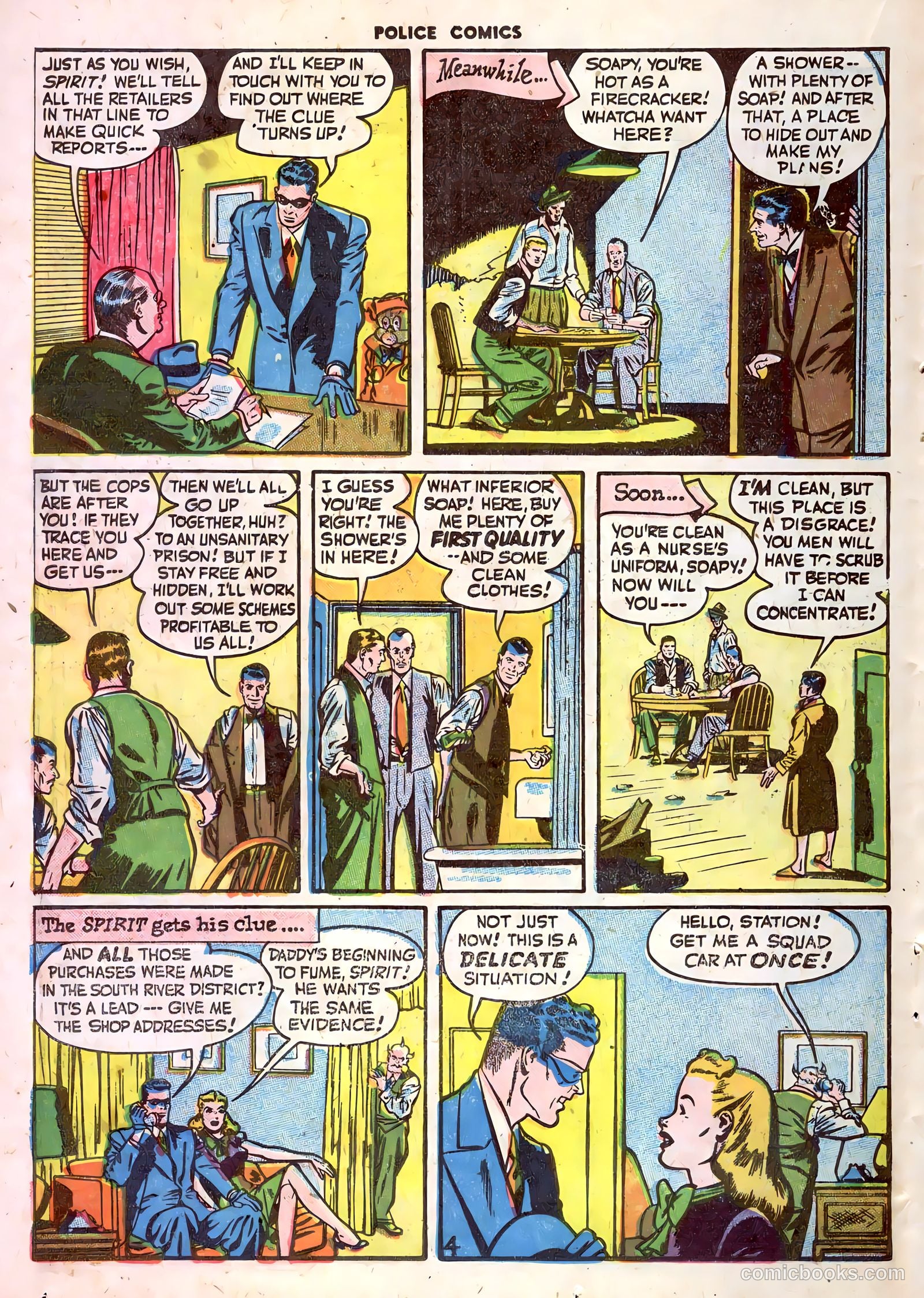 Police Comics #80 (1948) — page 36 of 52