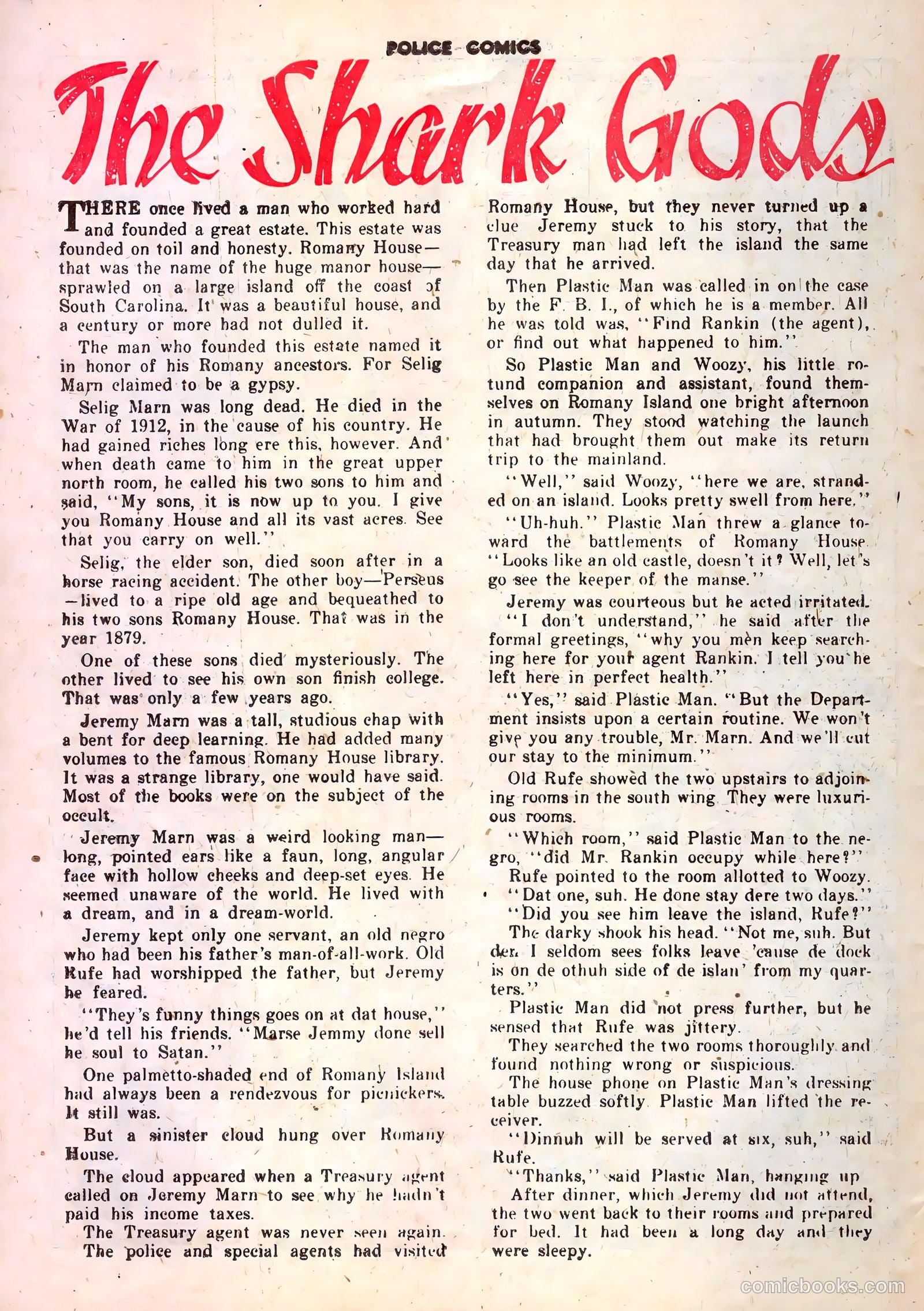 Police Comics #80 (1948) — page 40 of 52
