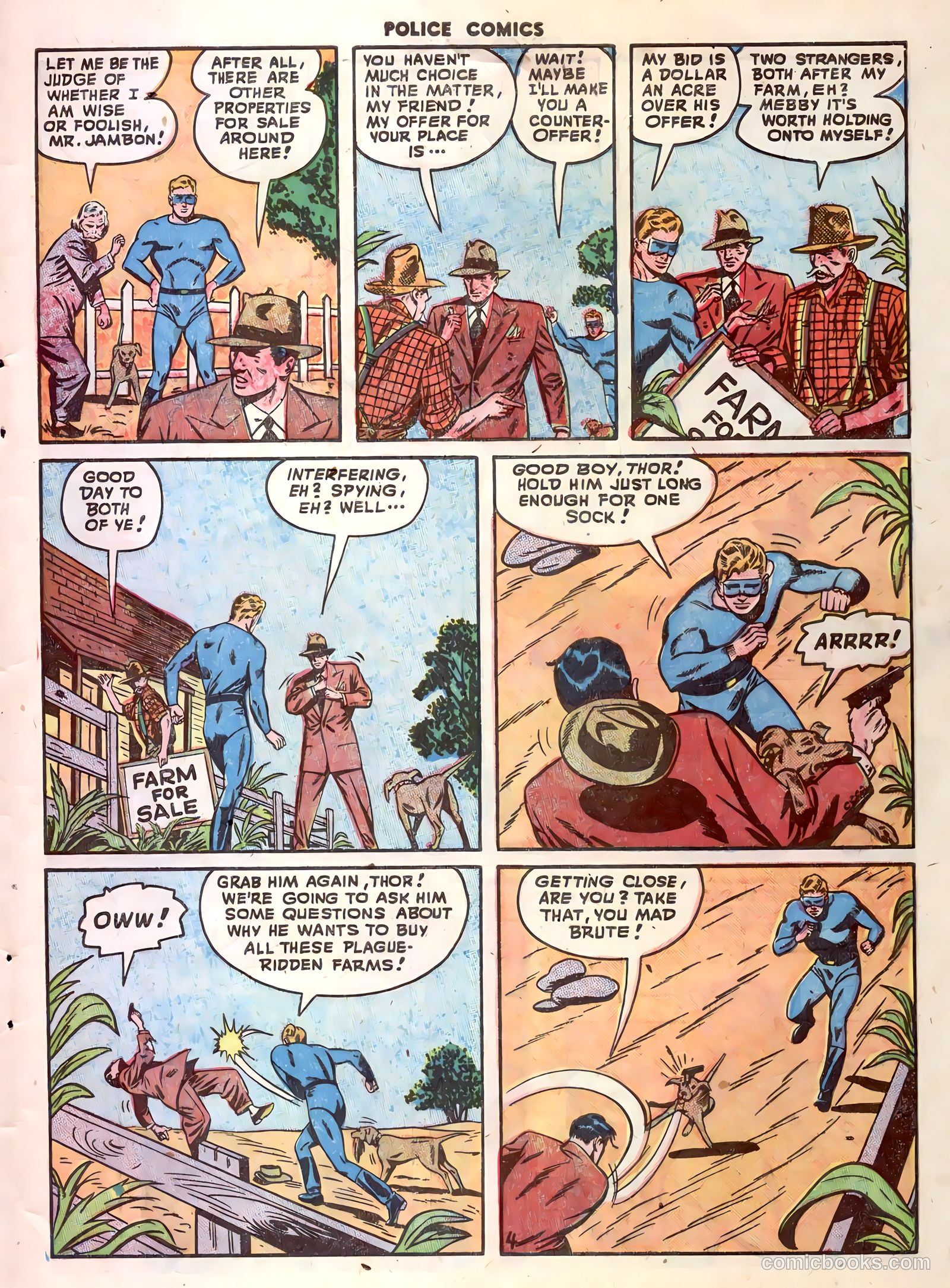 Police Comics #80 (1948) — page 45 of 52