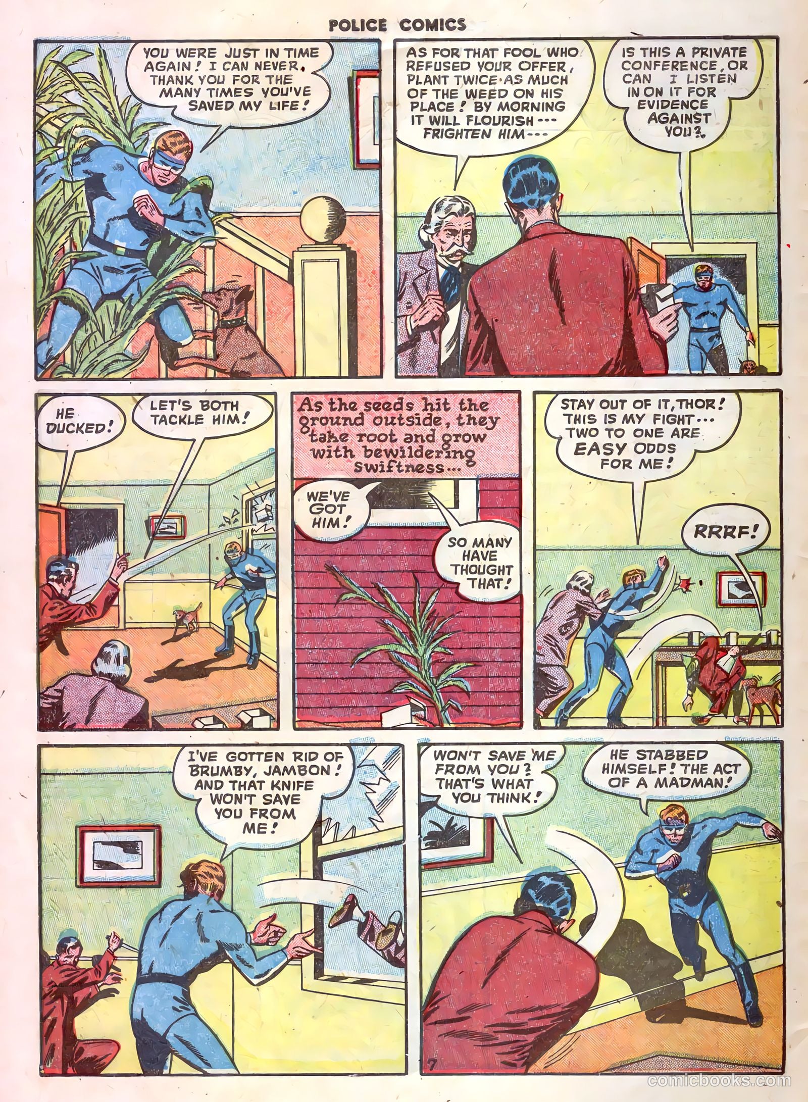 Police Comics #80 (1948) — page 48 of 52