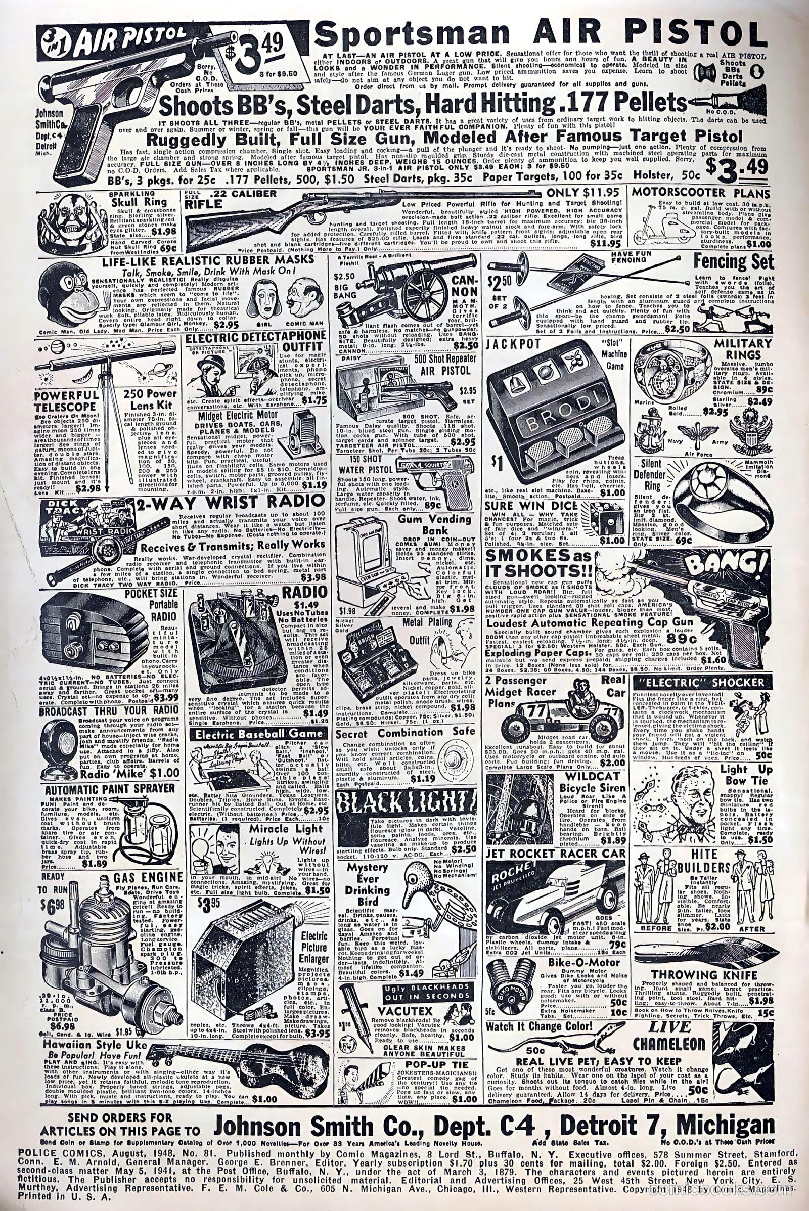 Police Comics #81 (1948) — page 2 of 52
