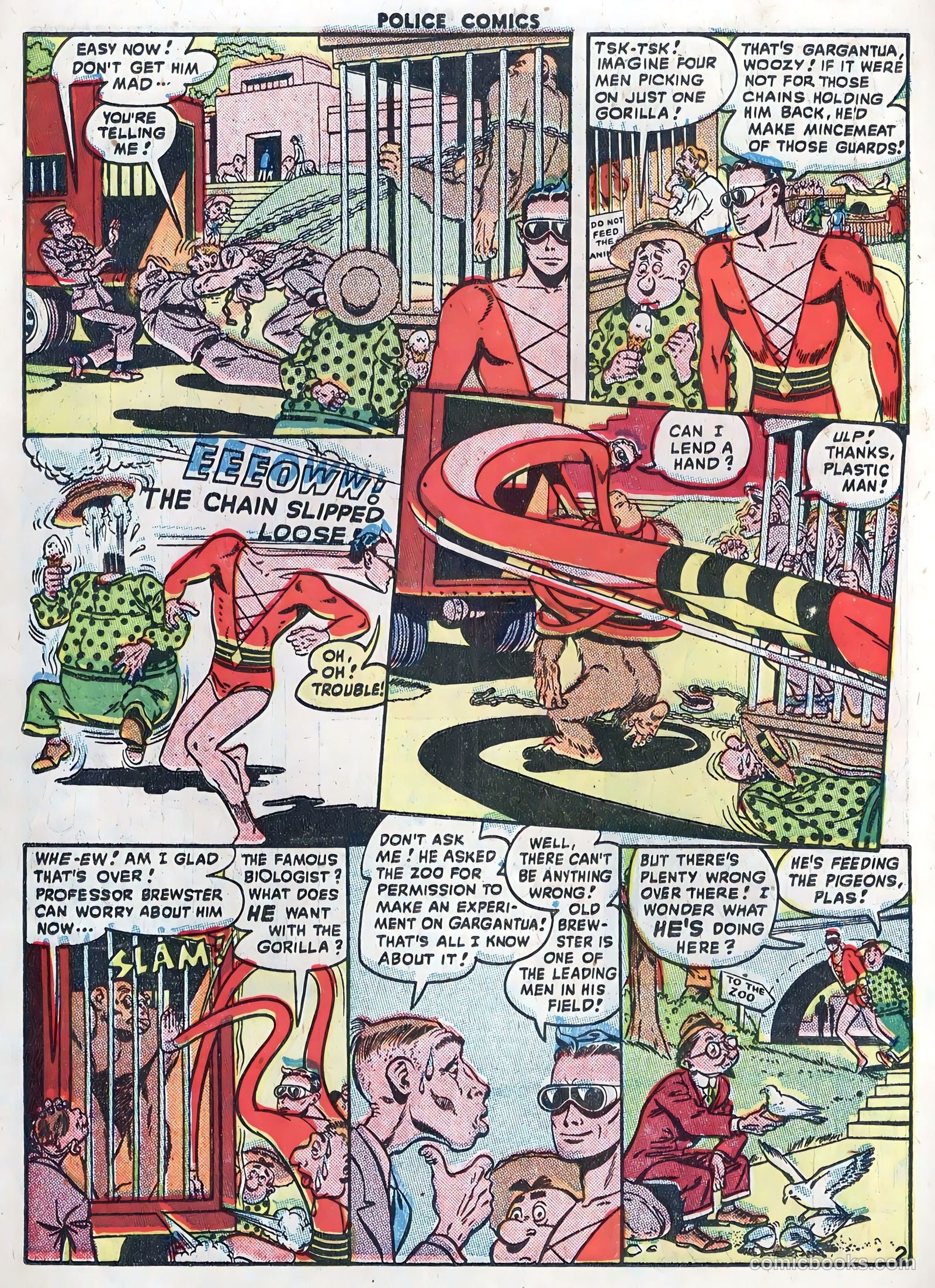 Police Comics #81 (1948) — page 4 of 52