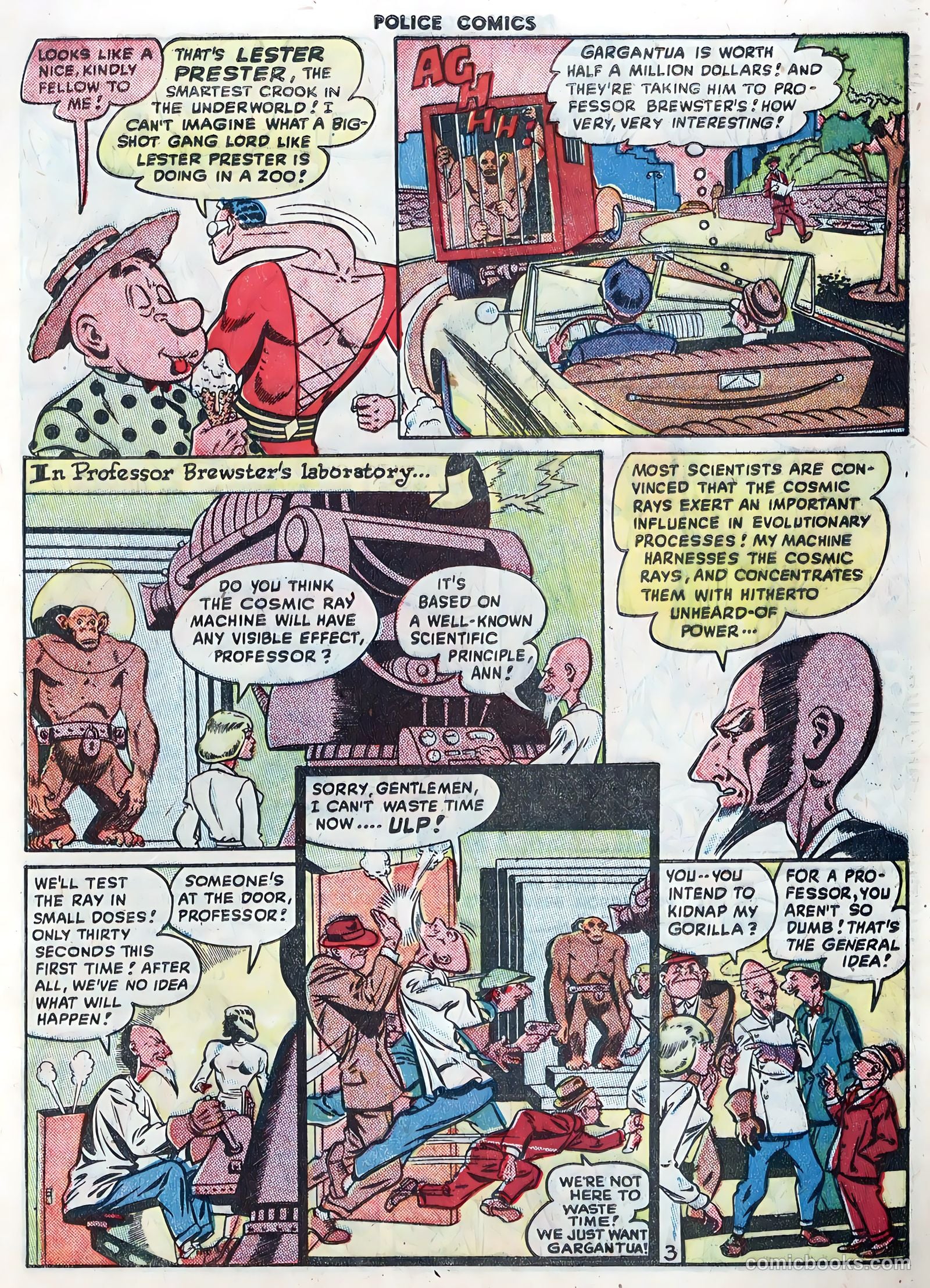 Police Comics #81 (1948) — page 5 of 52