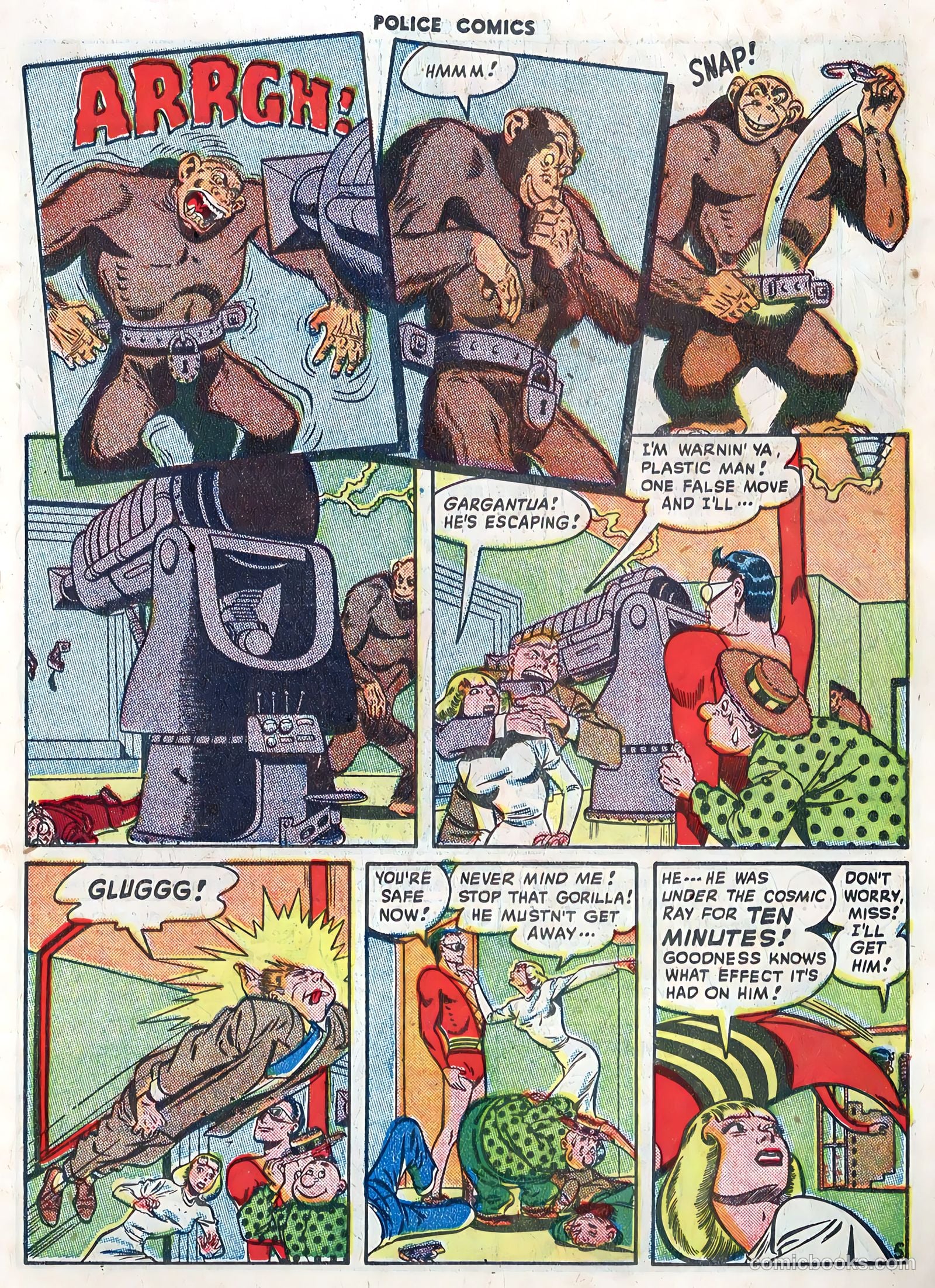 Police Comics #81 (1948) — page 7 of 52