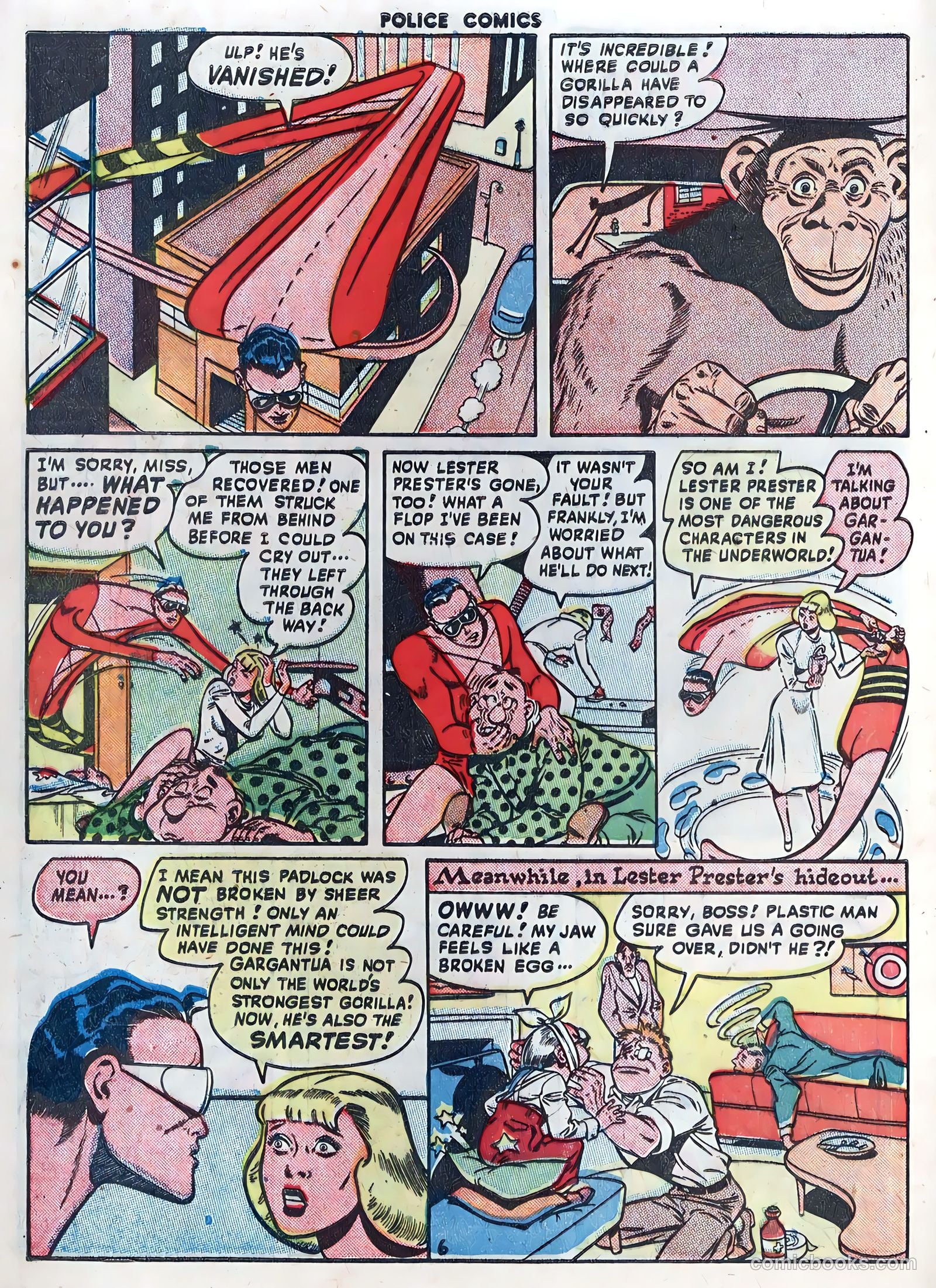 Police Comics #81 (1948) — page 8 of 52
