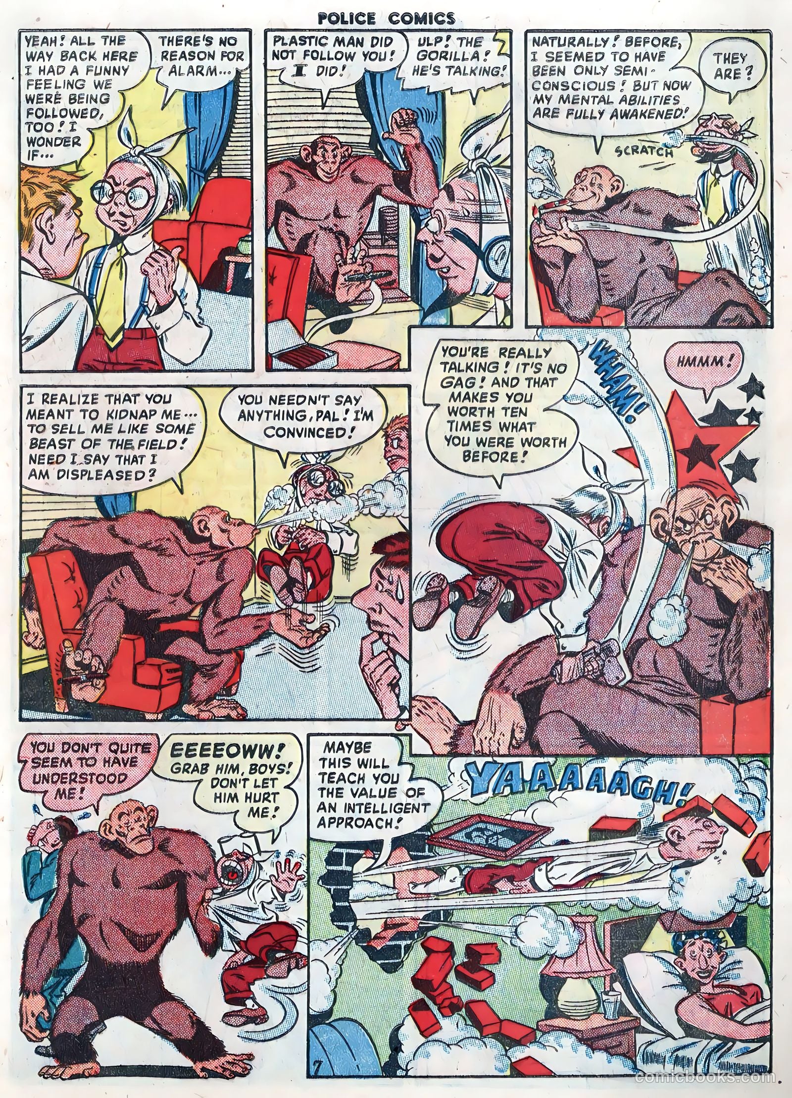 Police Comics #81 (1948) — page 9 of 52