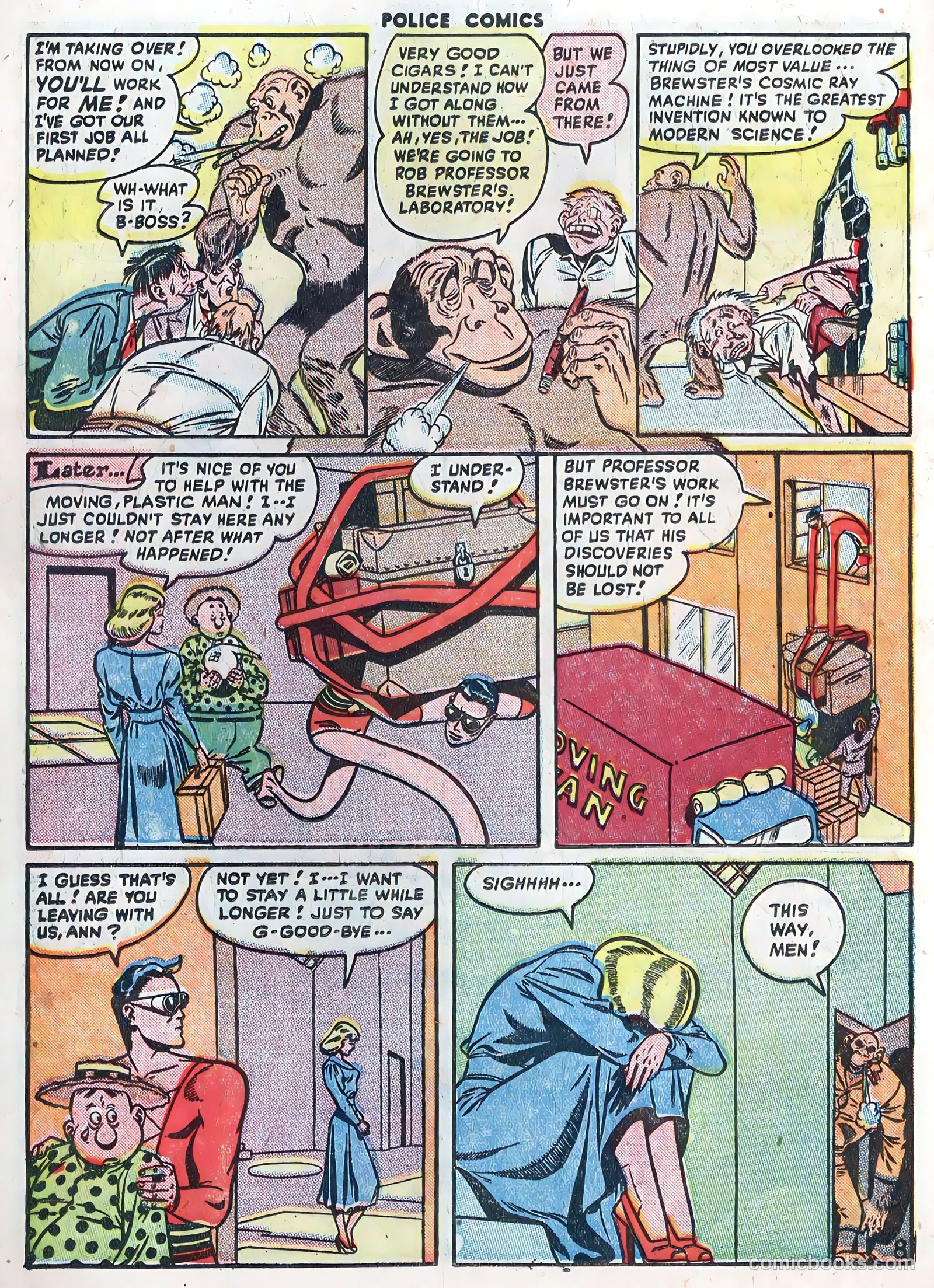 Police Comics #81 (1948) — page 10 of 52