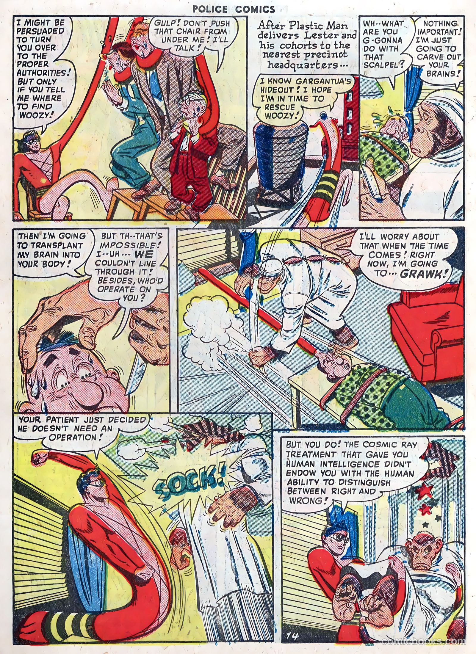 Police Comics #81 (1948) — page 16 of 52