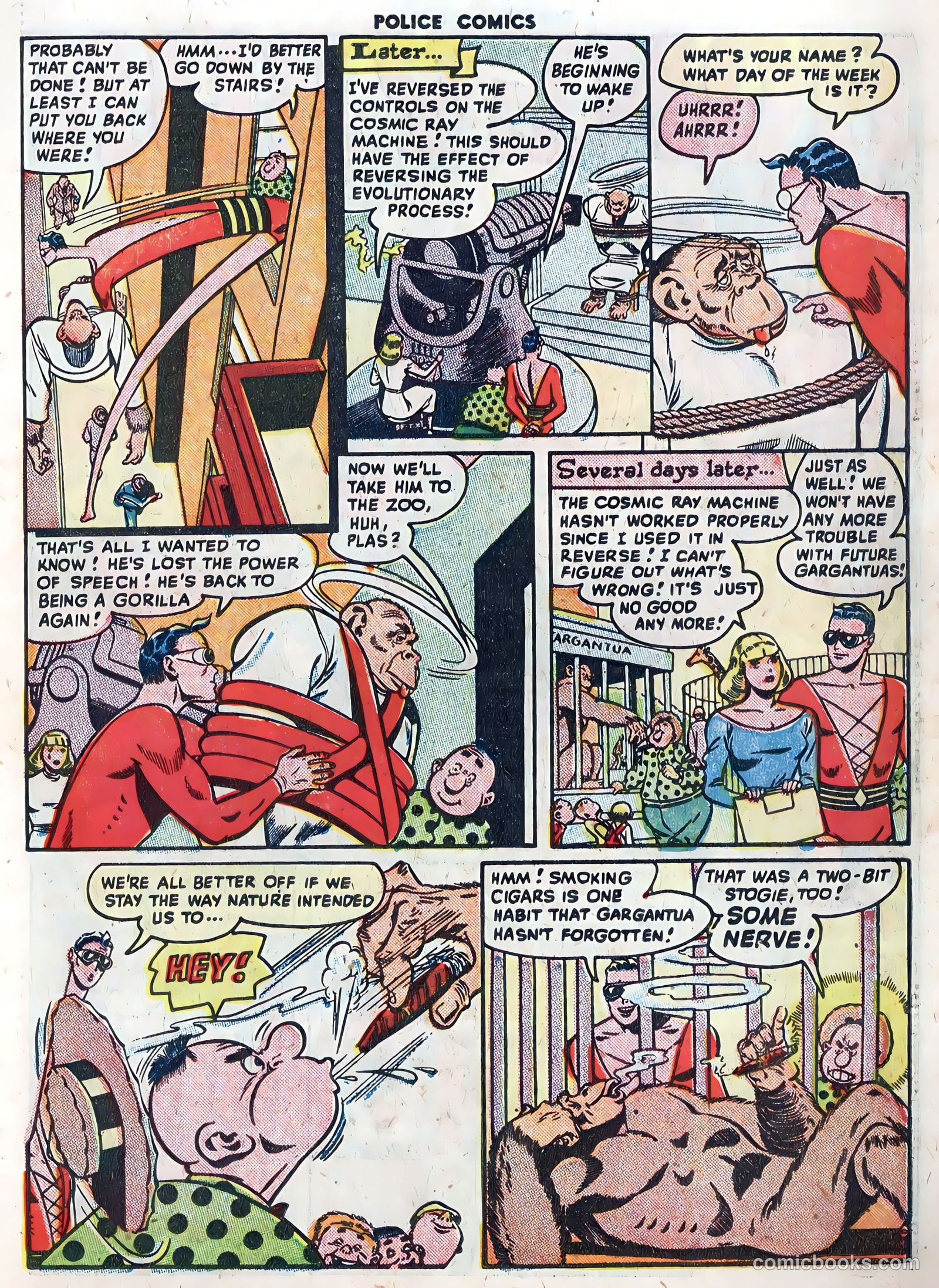 Police Comics #81 (1948) — page 17 of 52