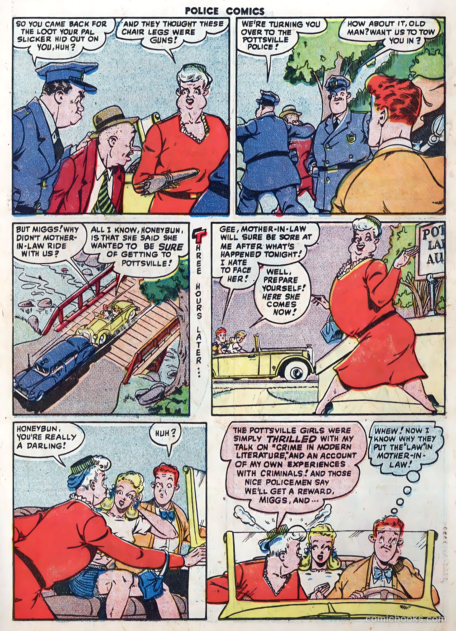 Police Comics #81 (1948) — page 23 of 52
