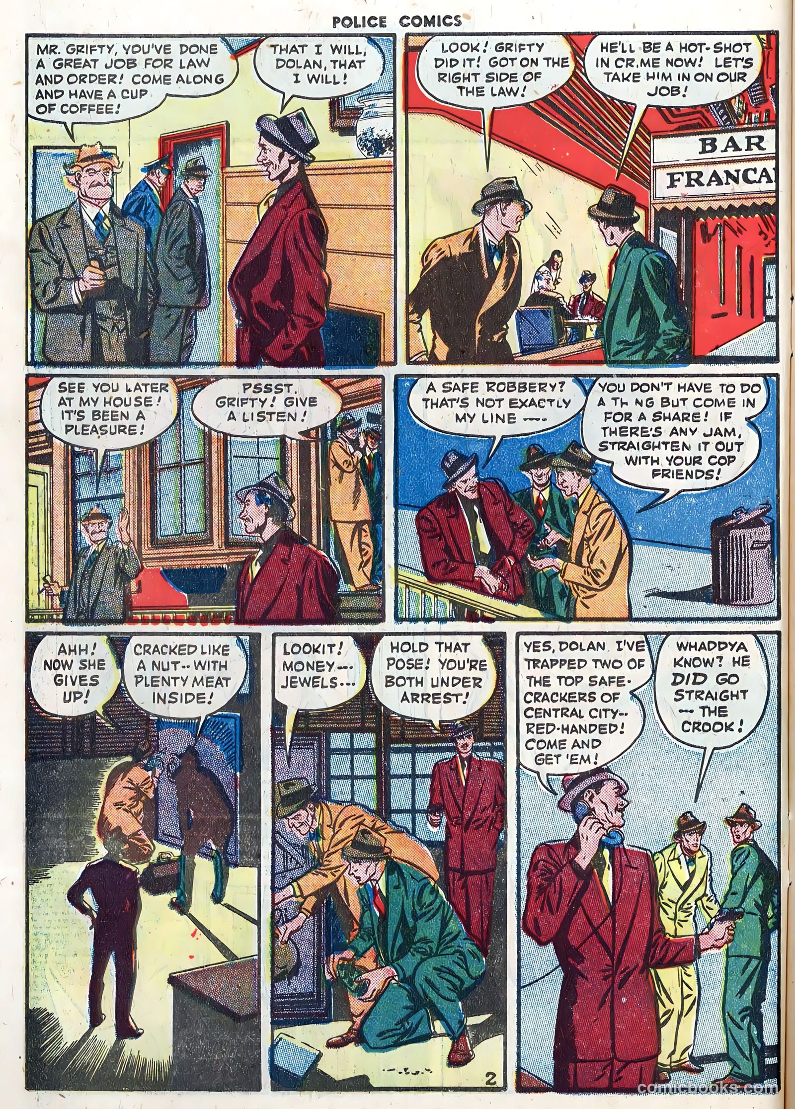 Police Comics #81 (1948) — page 34 of 52