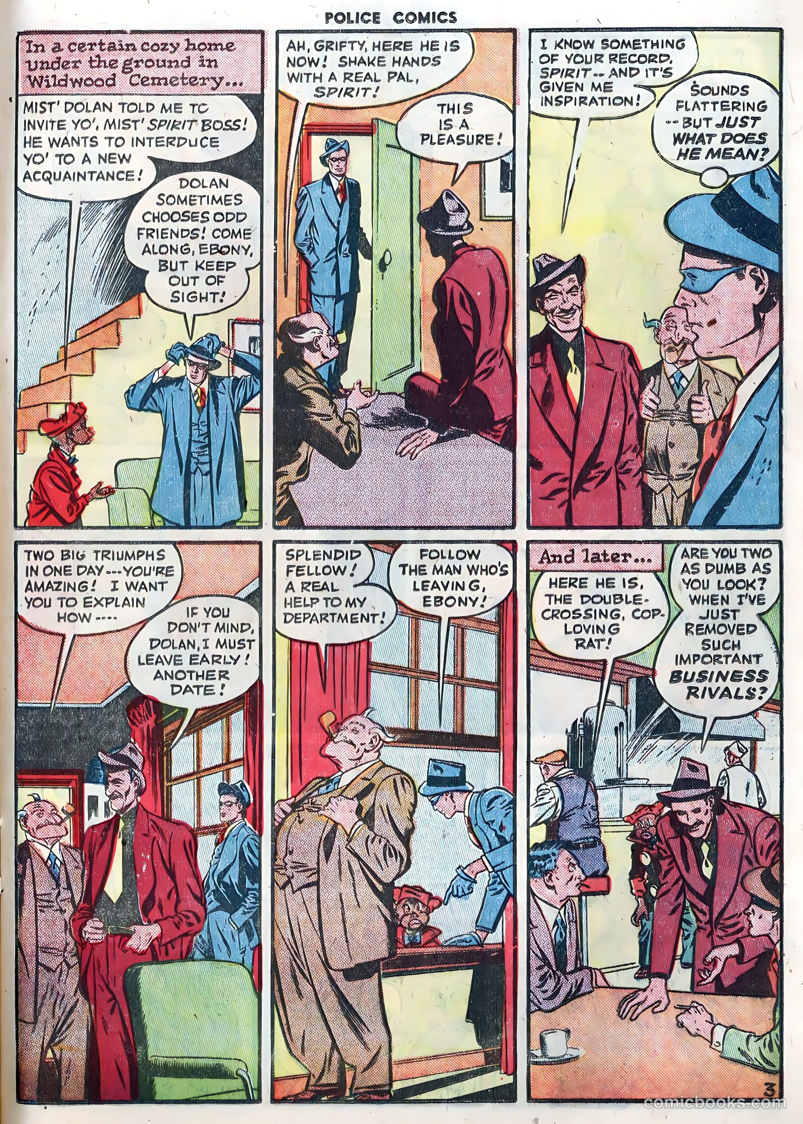 Police Comics #81 (1948) — page 35 of 52