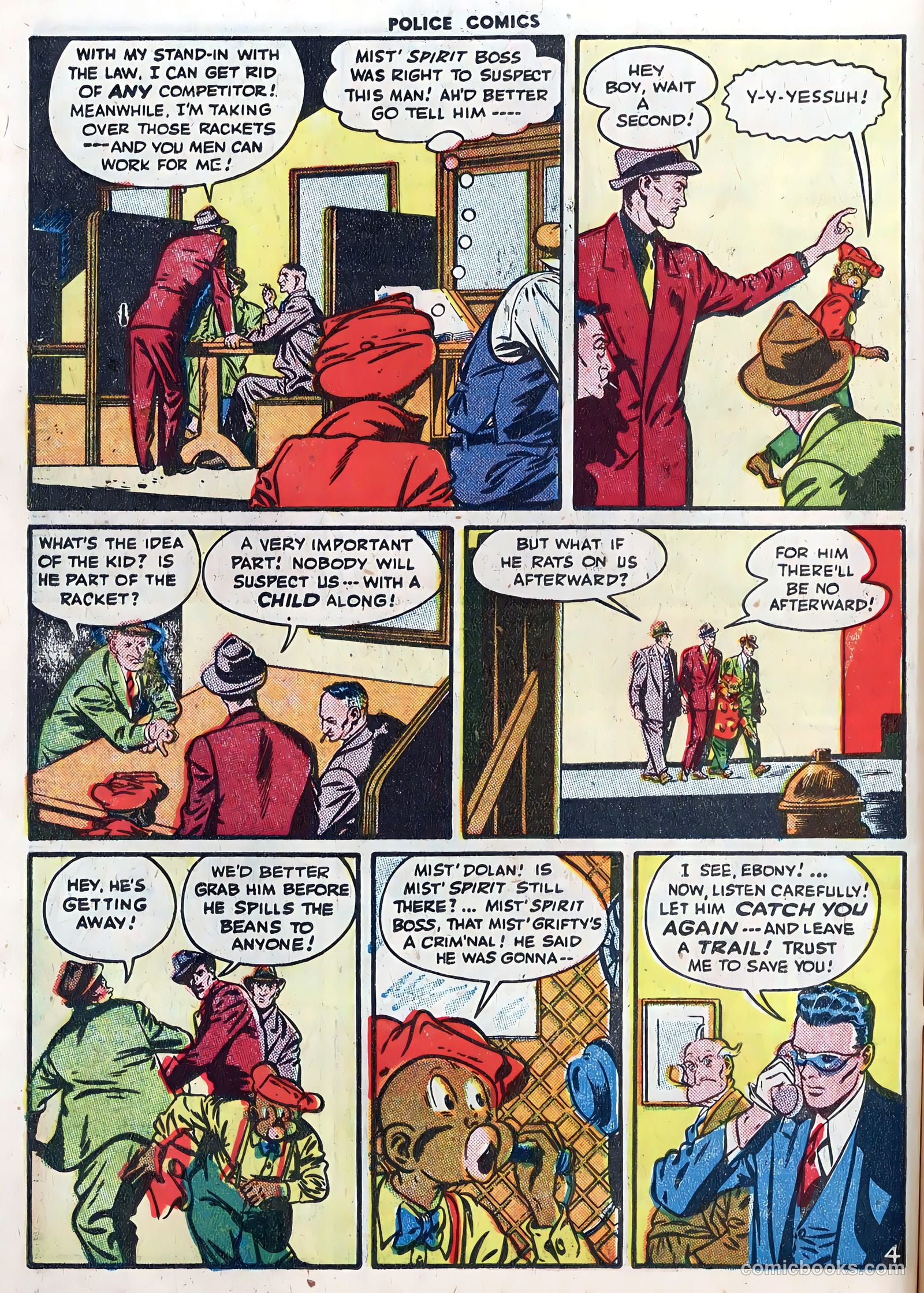 Police Comics #81 (1948) — page 36 of 52