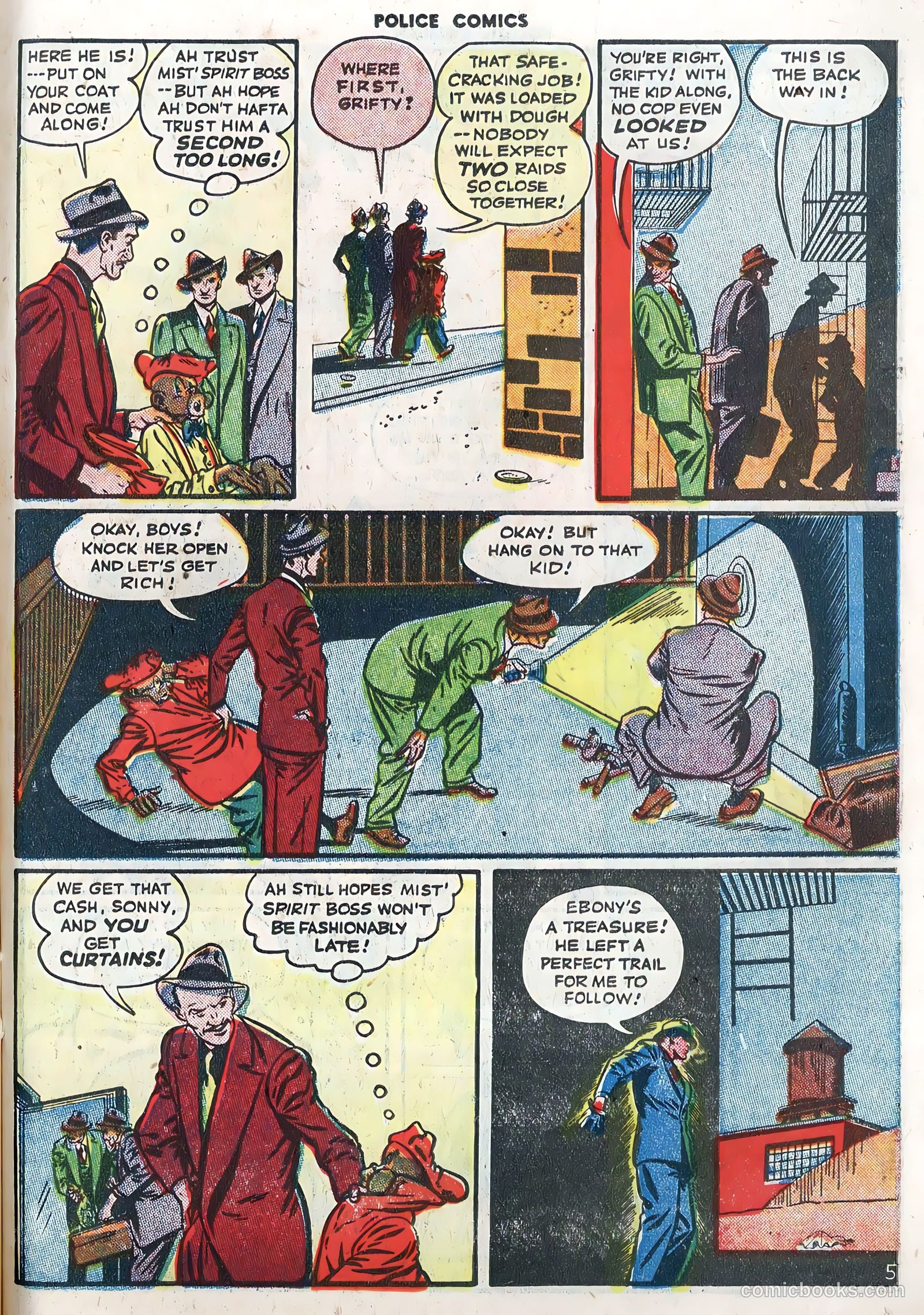 Police Comics #81 (1948) — page 37 of 52