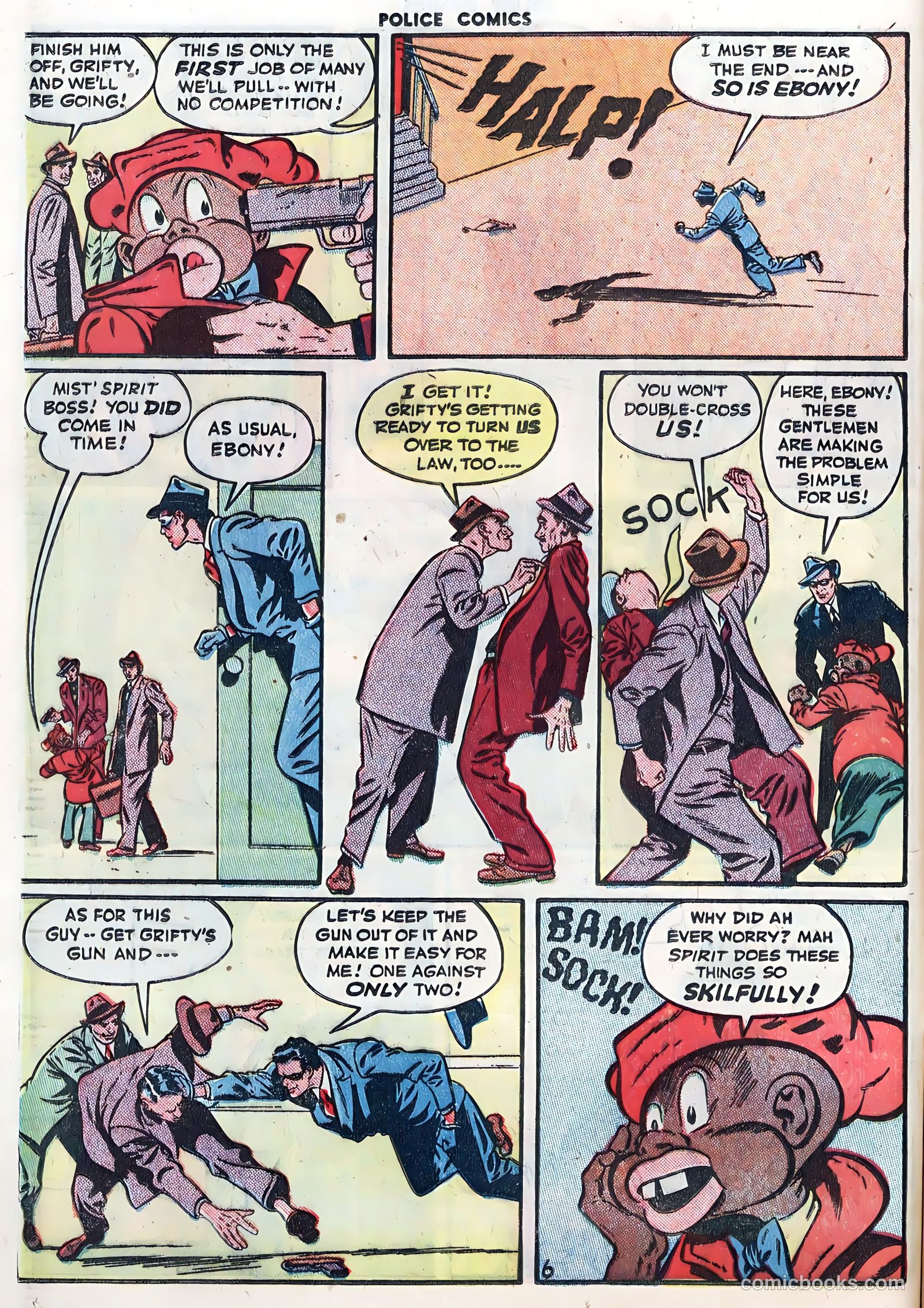 Police Comics #81 (1948) — page 38 of 52