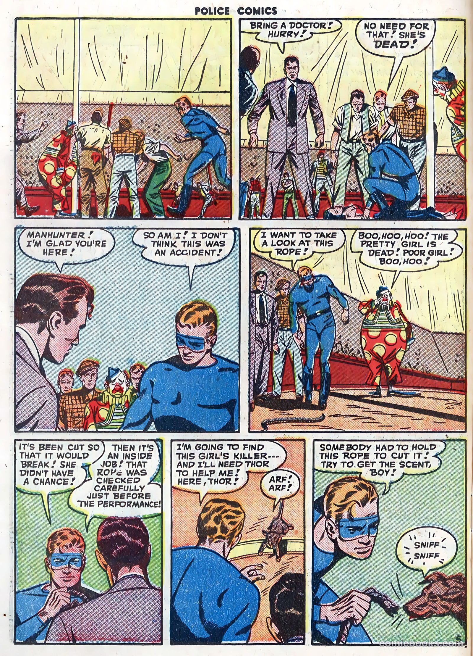 Police Comics #81 (1948) — page 46 of 52