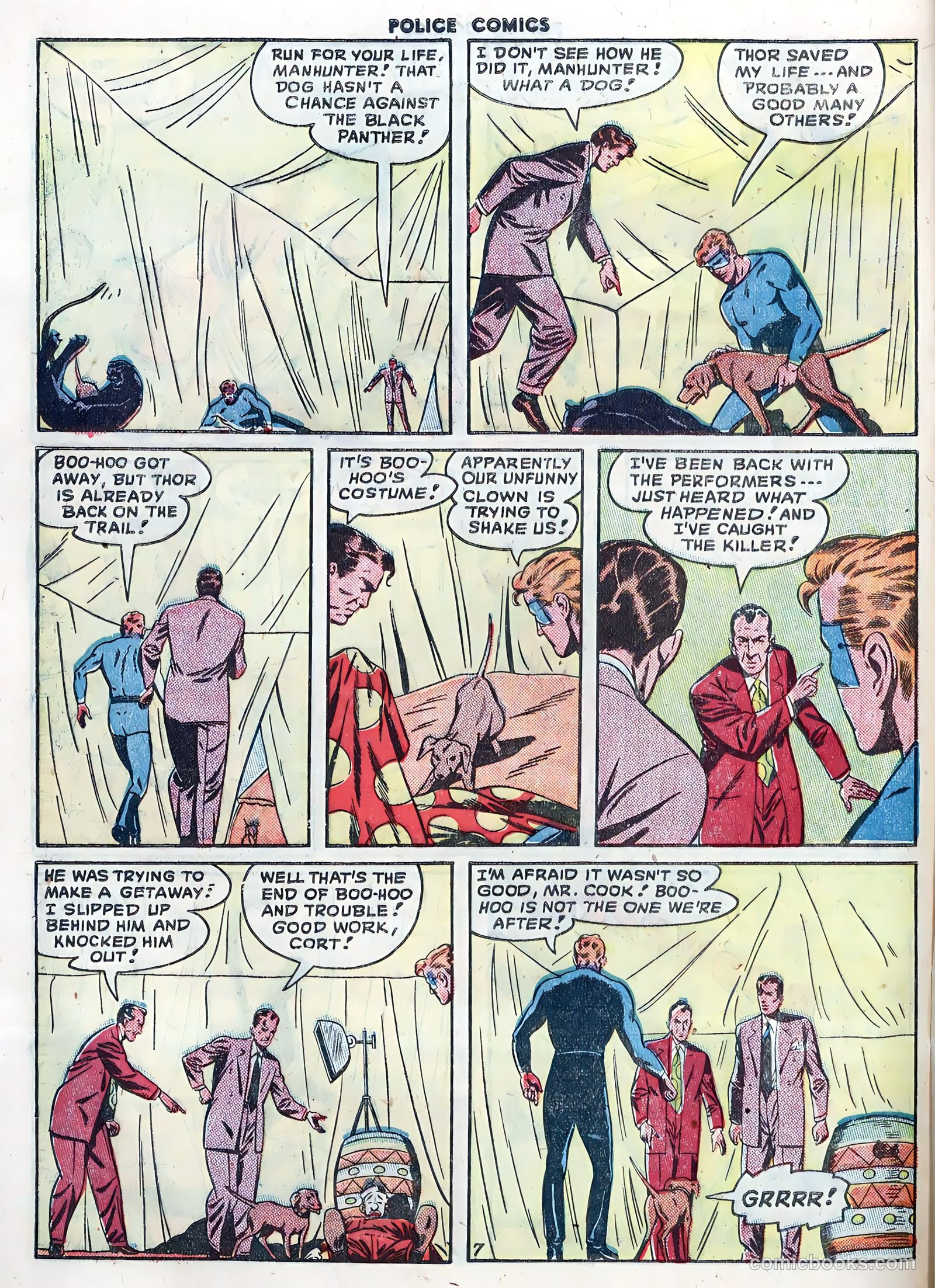 Police Comics #81 (1948) — page 48 of 52