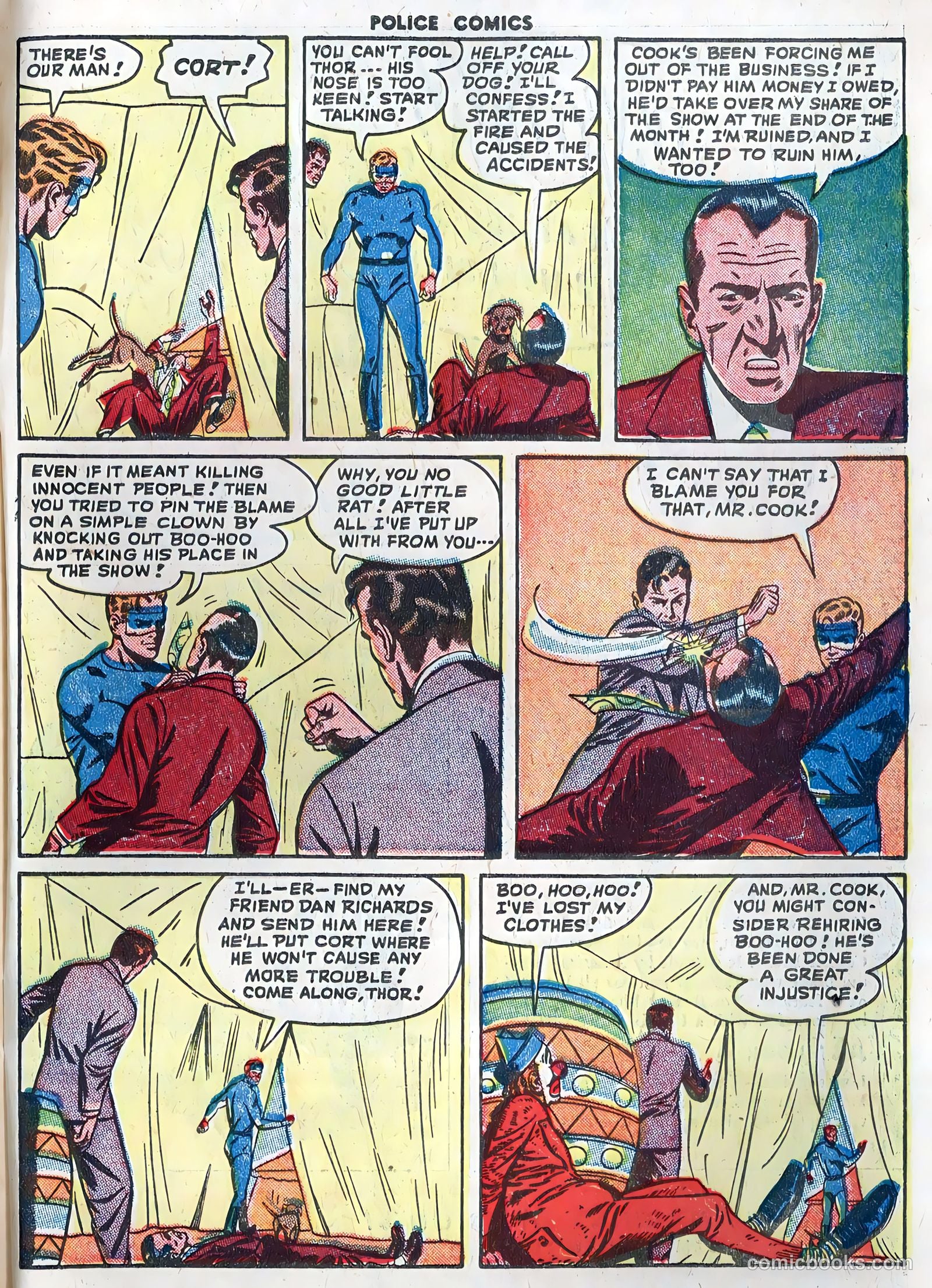 Police Comics #81 (1948) — page 49 of 52