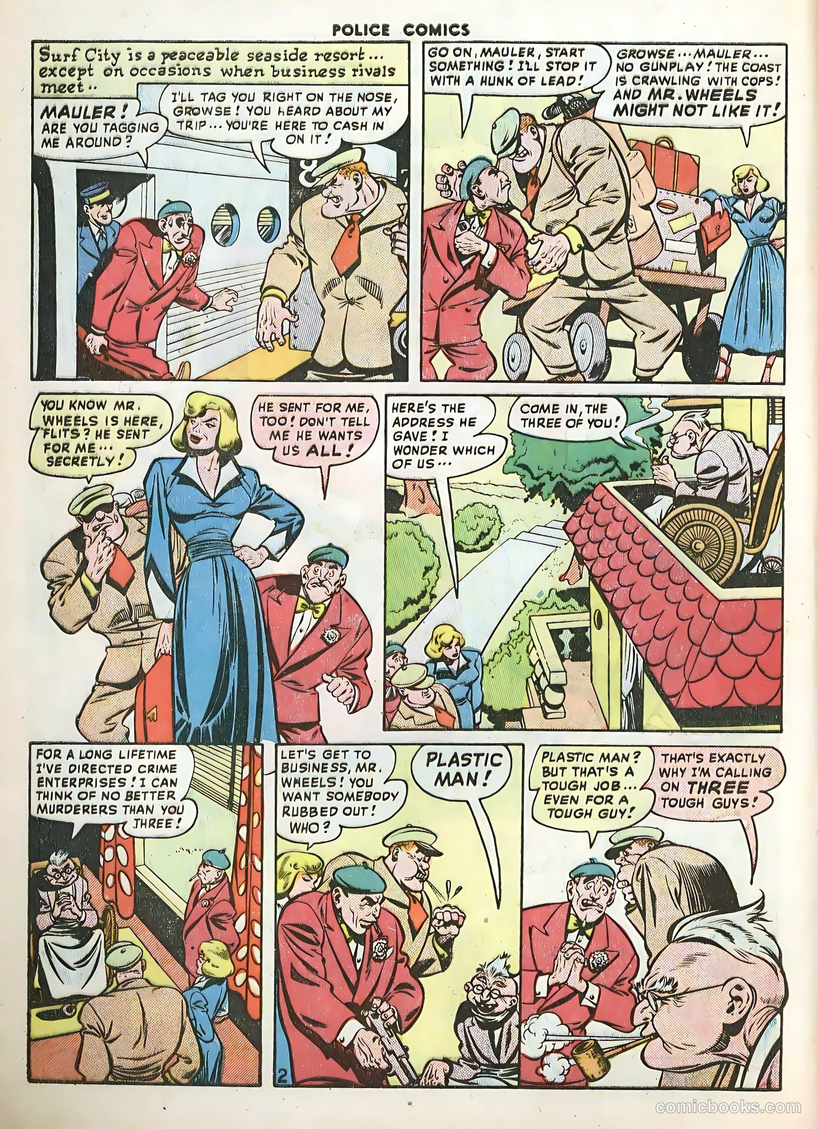 Police Comics #82 (1948) — page 4 of 52