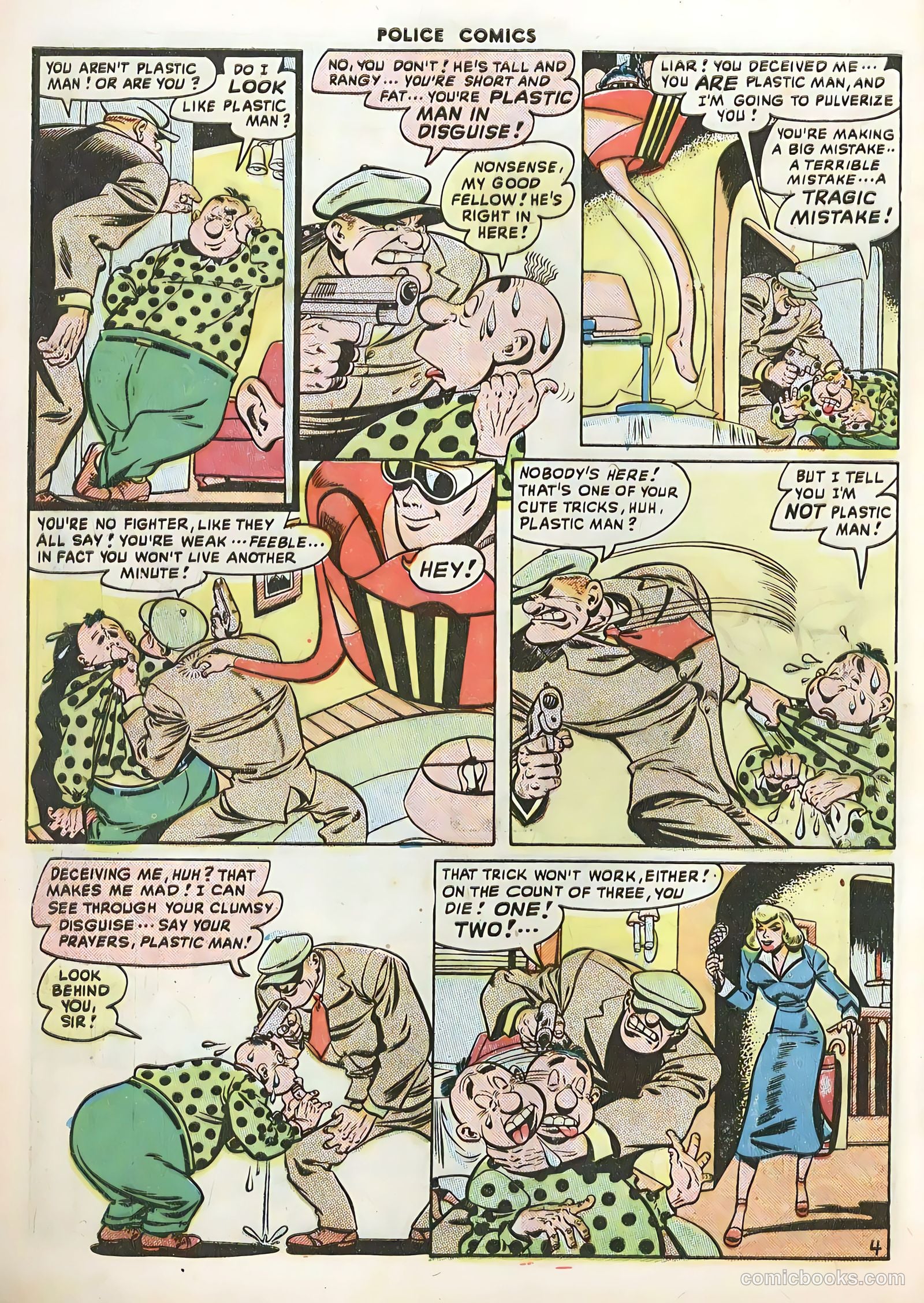 Police Comics #82 (1948) — page 6 of 52