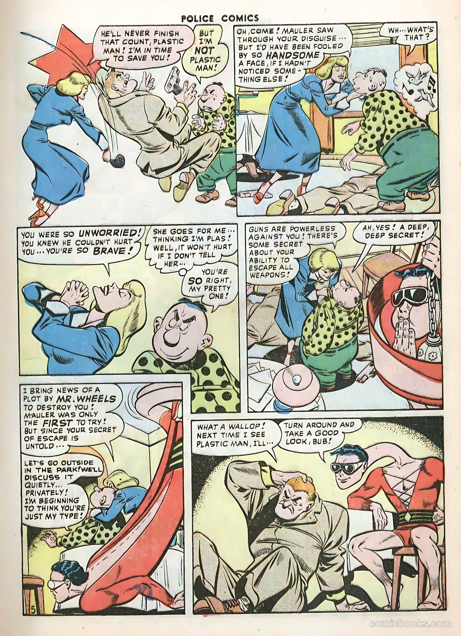 Police Comics #82 (1948) — page 7 of 52
