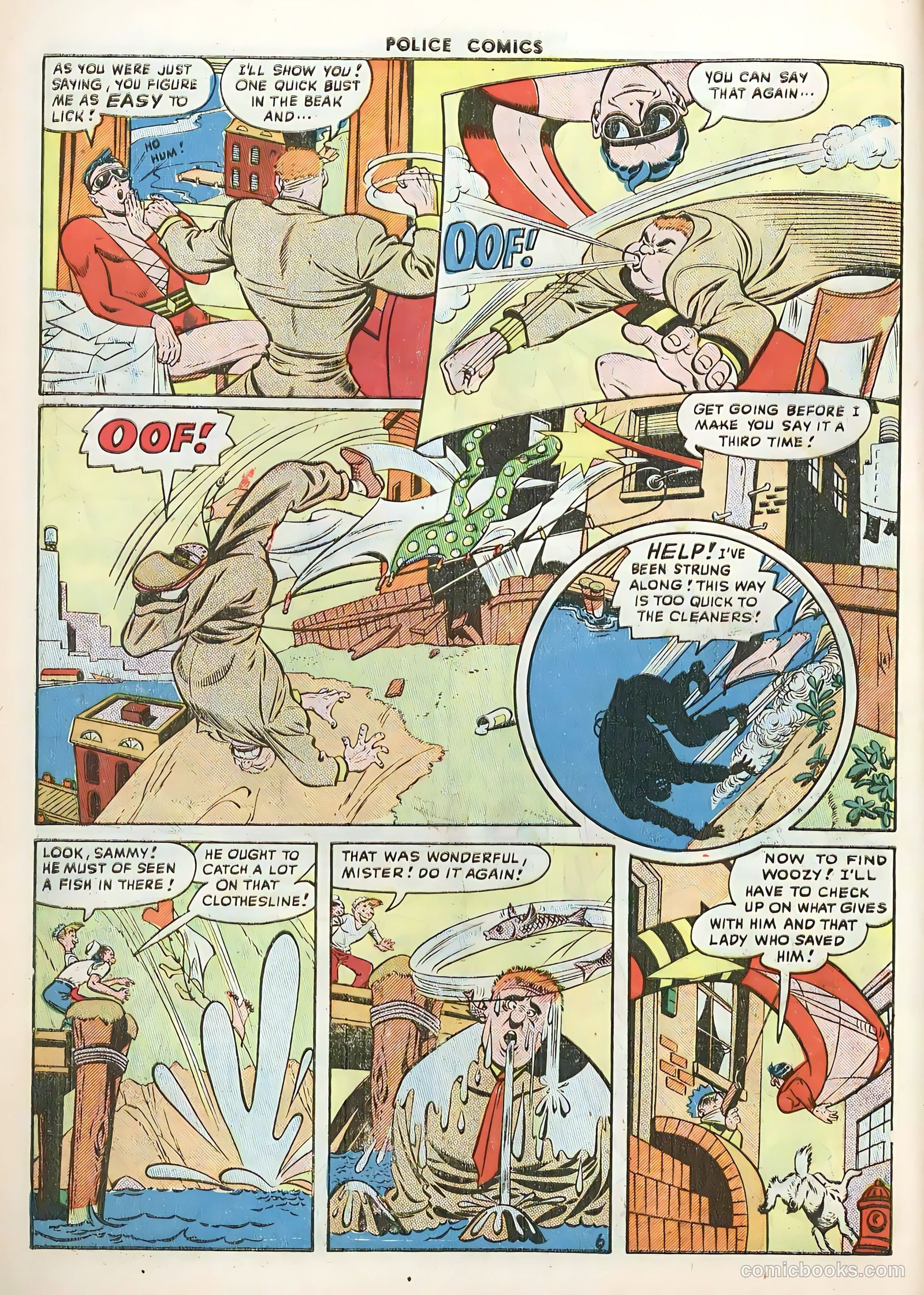 Police Comics #82 (1948) — page 8 of 52