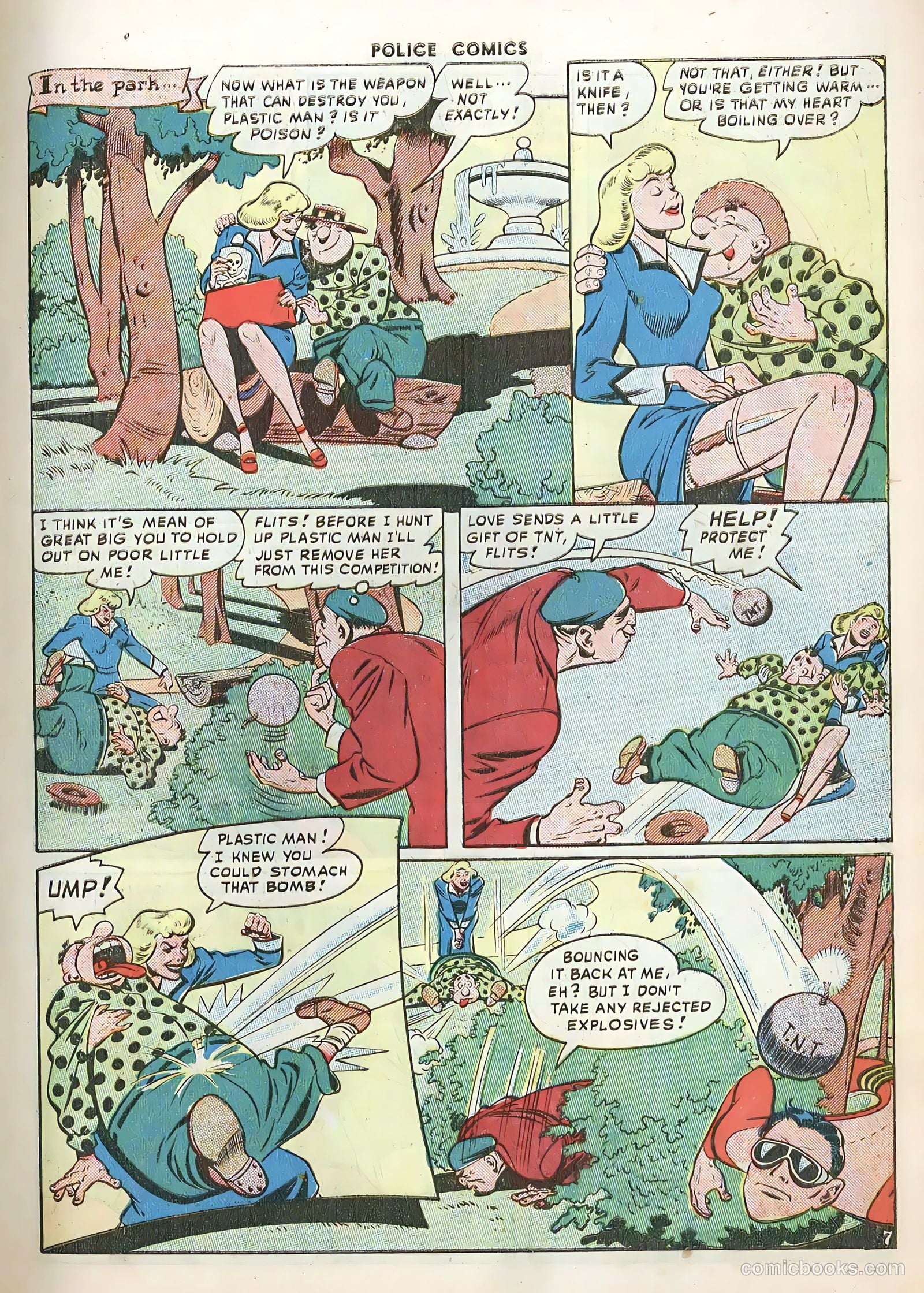 Police Comics #82 (1948) — page 9 of 52