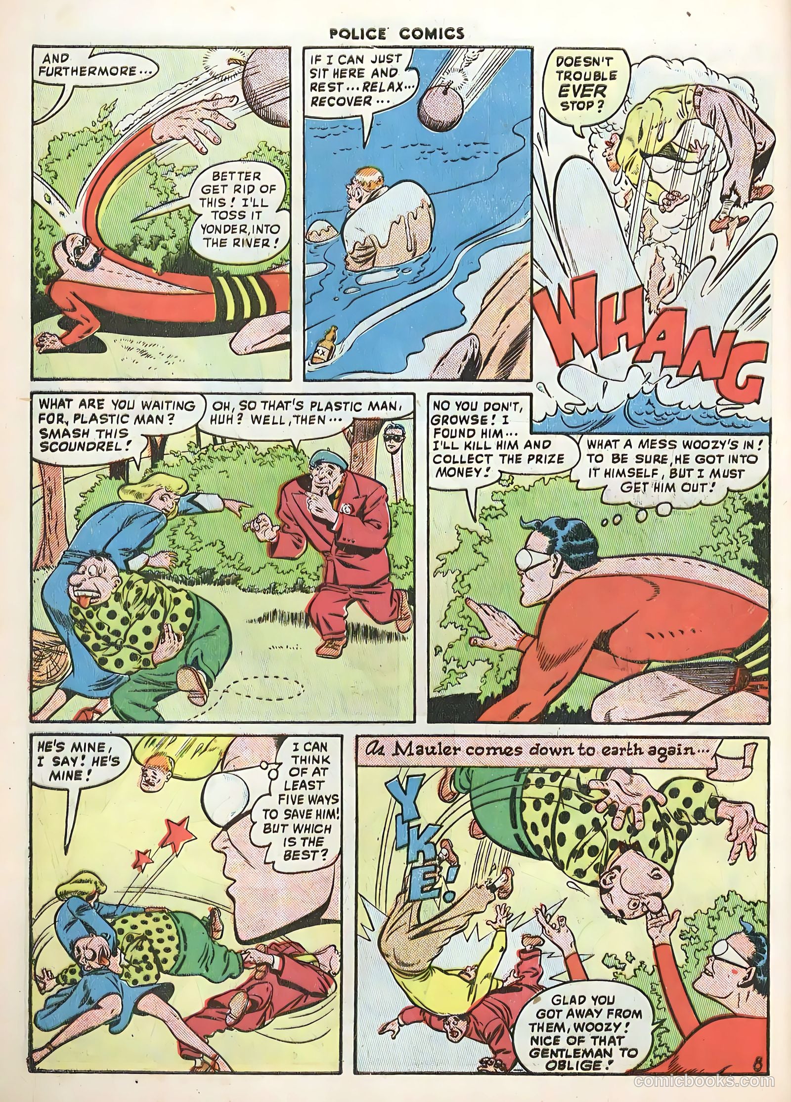Police Comics #82 (1948) — page 10 of 52