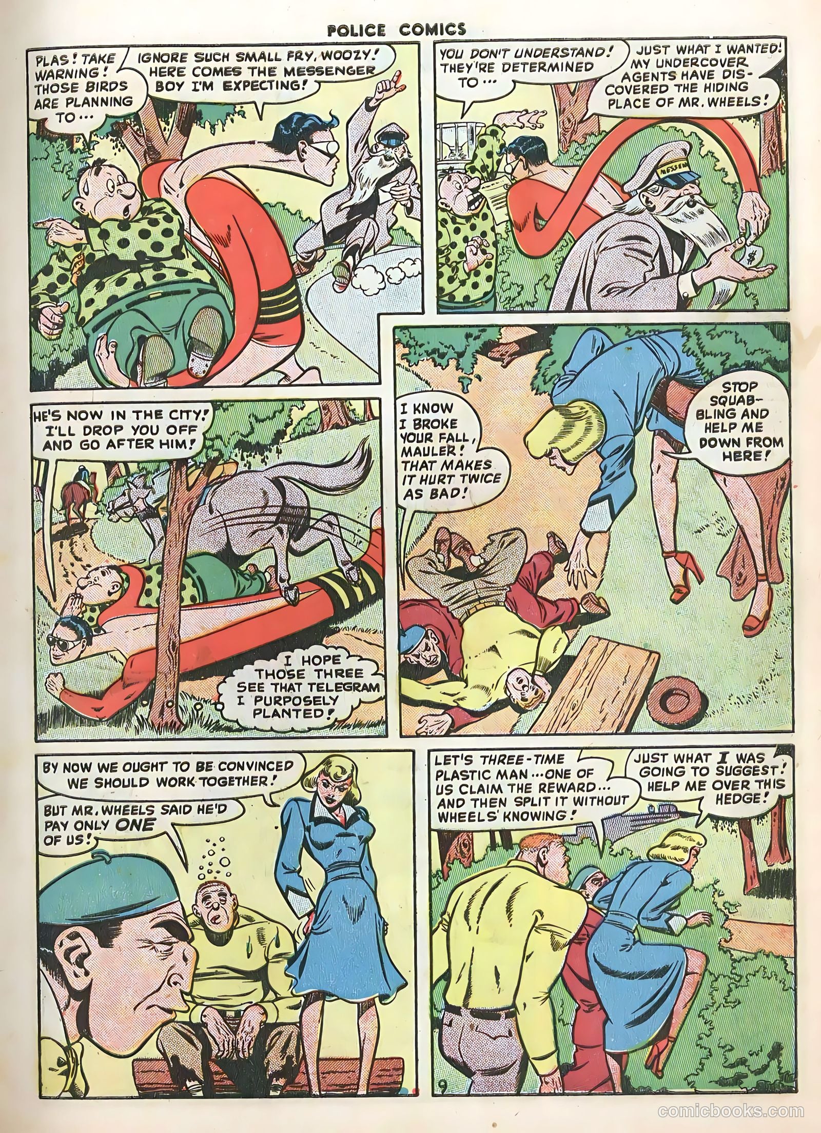Police Comics #82 (1948) — page 11 of 52