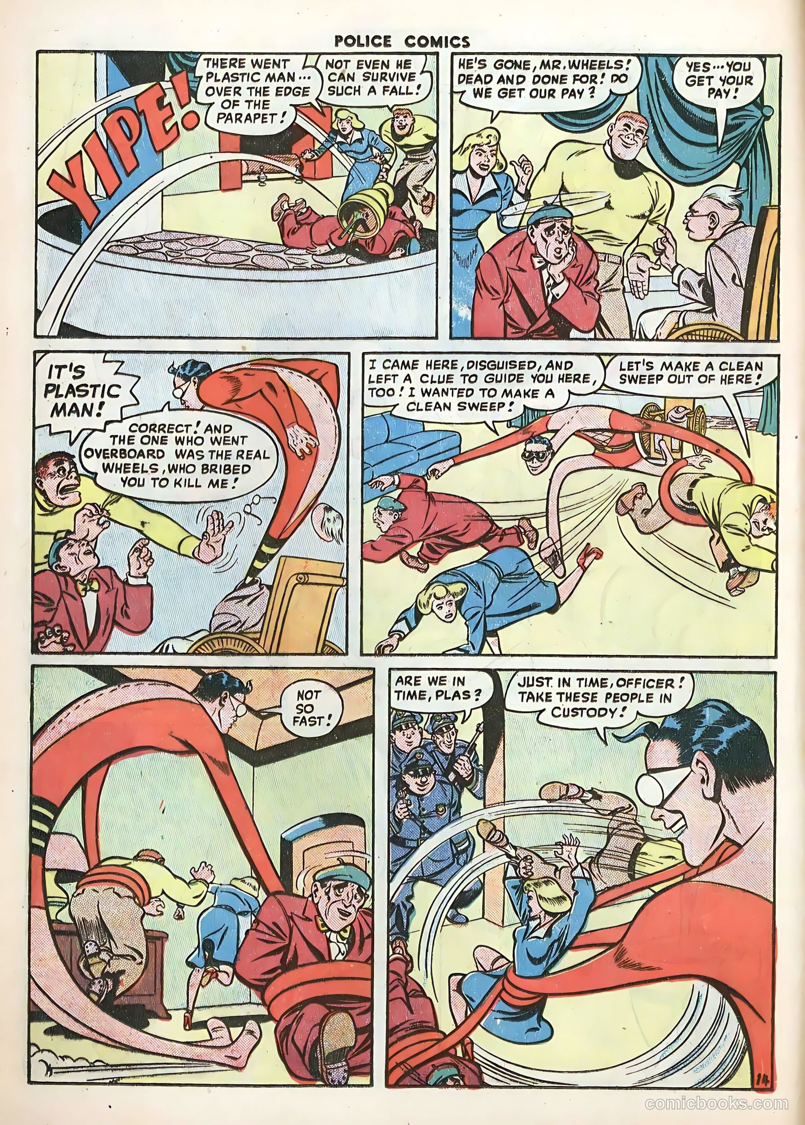 Police Comics #82 (1948) — page 16 of 52