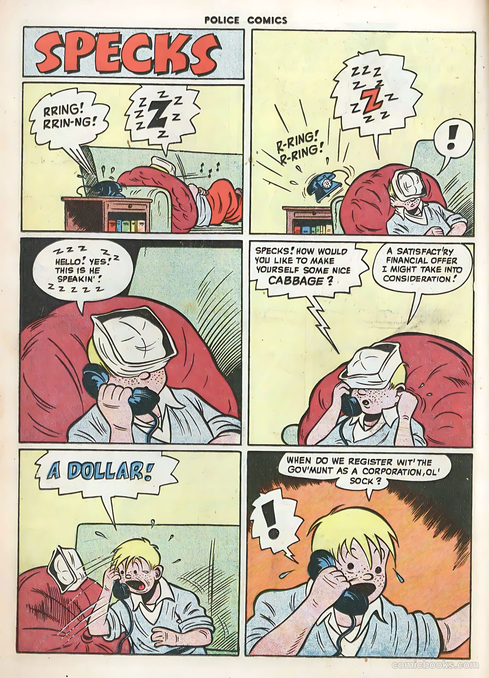 Police Comics #82 (1948) — page 18 of 52