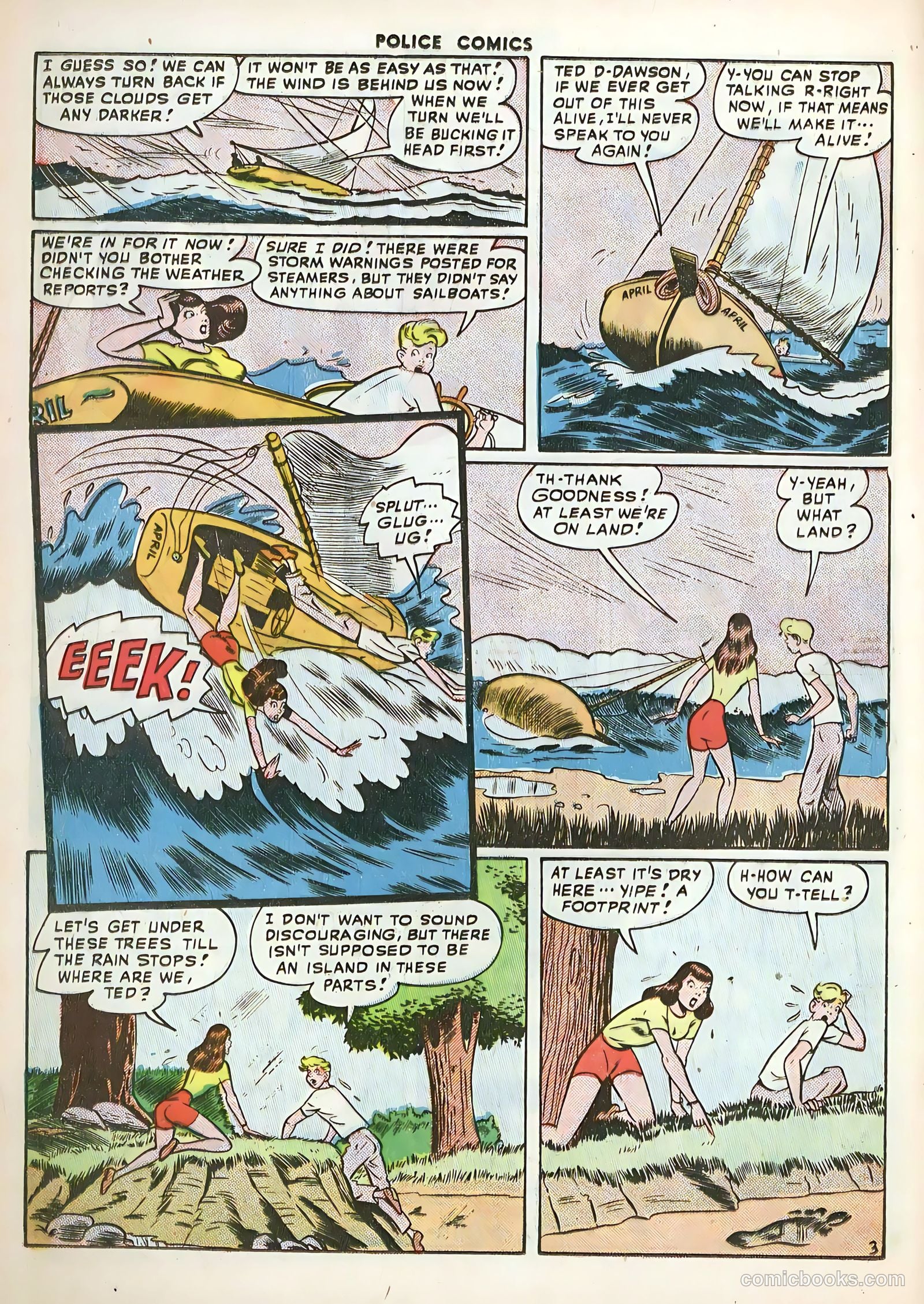 Police Comics #82 (1948) — page 28 of 52