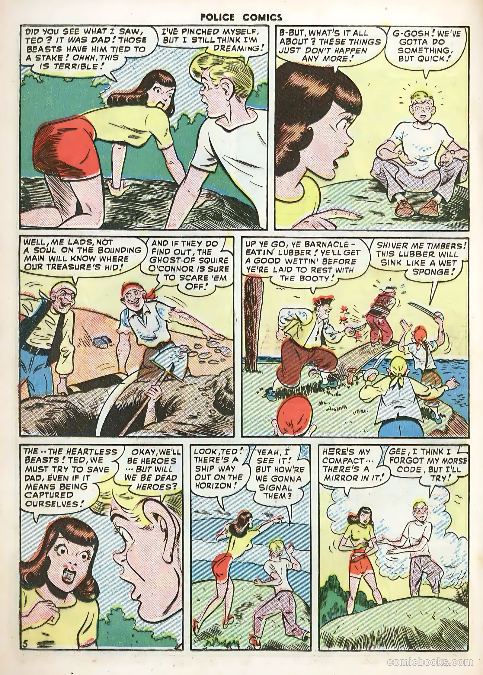 Police Comics #82 (1948) — page 30 of 52