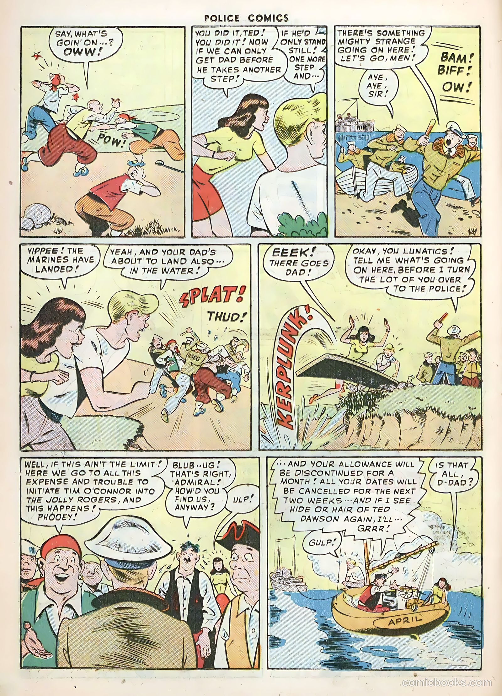 Police Comics #82 (1948) — page 32 of 52