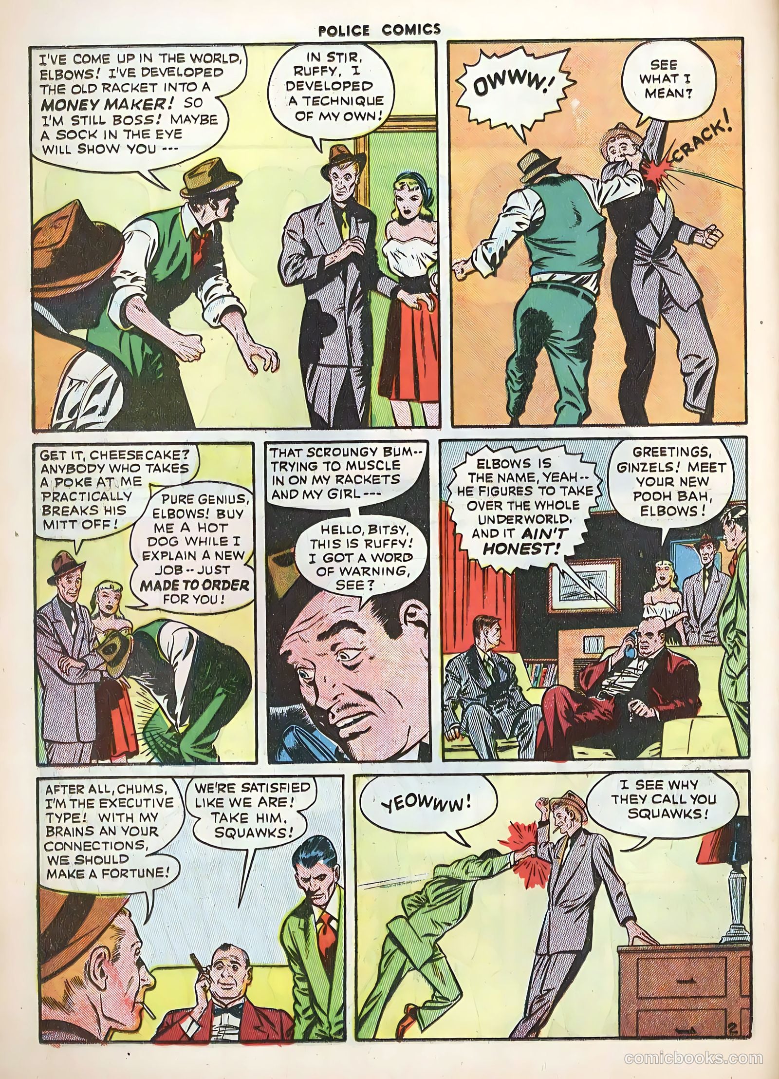 Police Comics #82 (1948) — page 34 of 52
