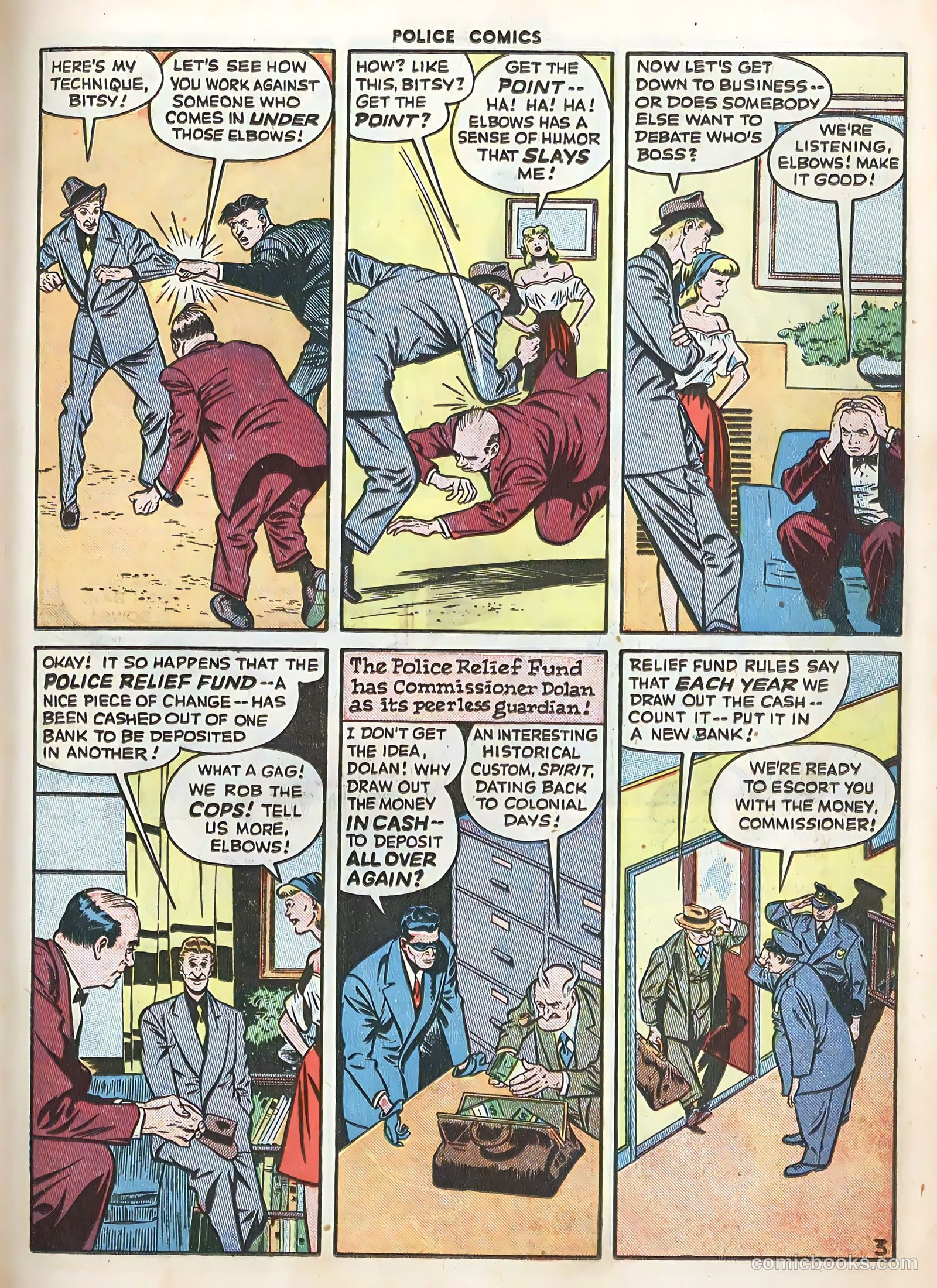 Police Comics #82 (1948) — page 35 of 52