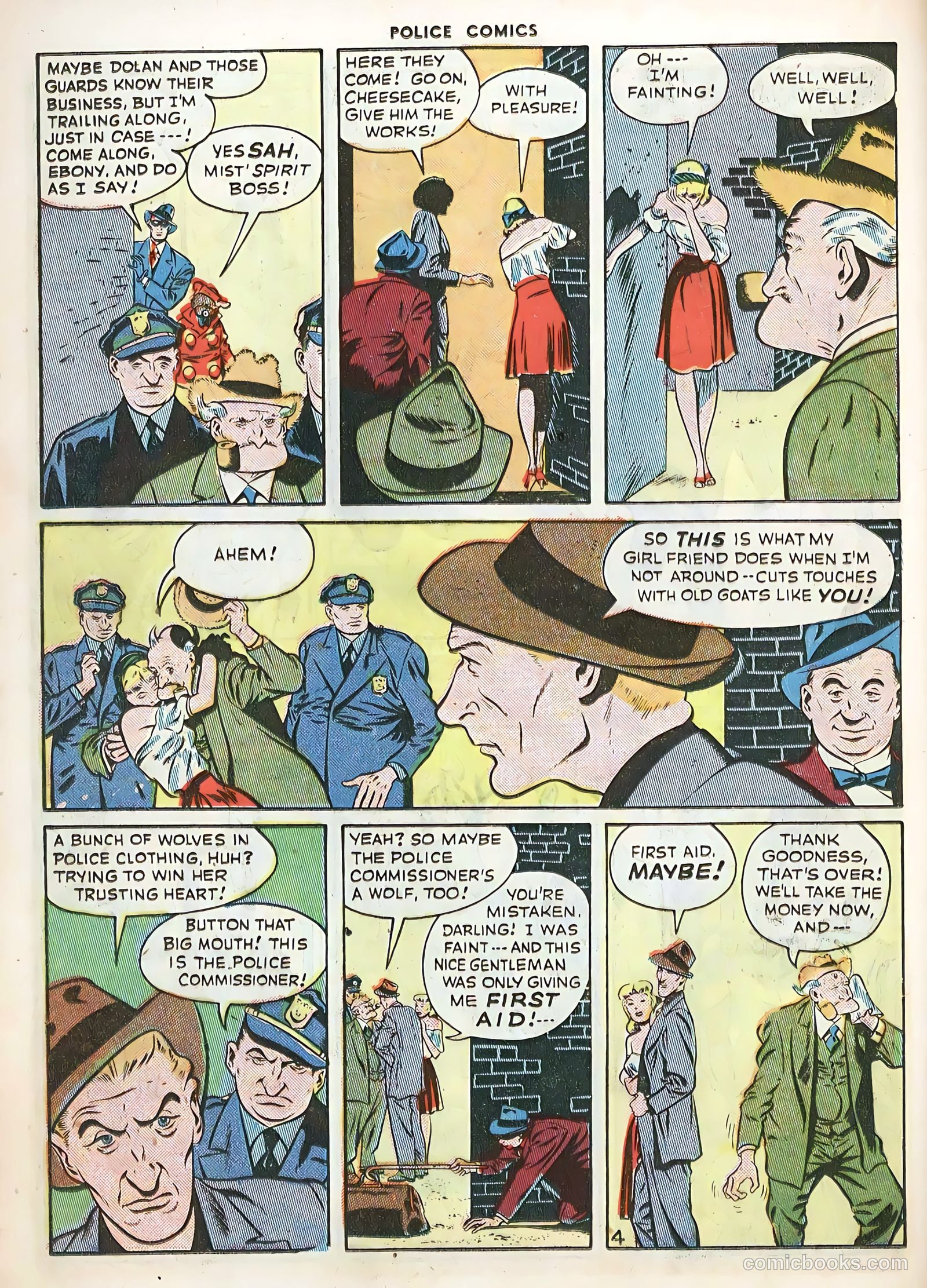 Police Comics #82 (1948) — page 36 of 52