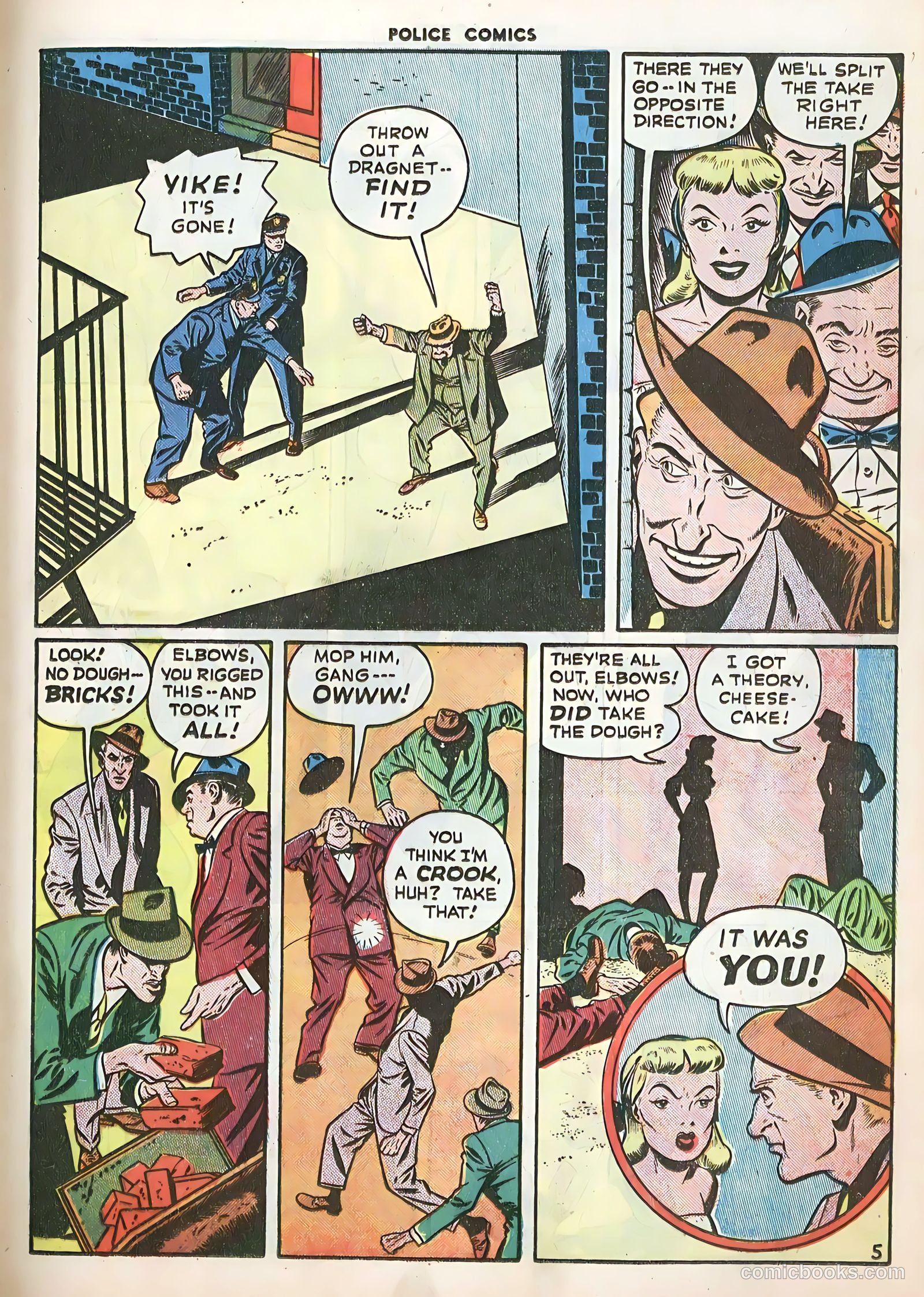 Police Comics #82 (1948) — page 37 of 52