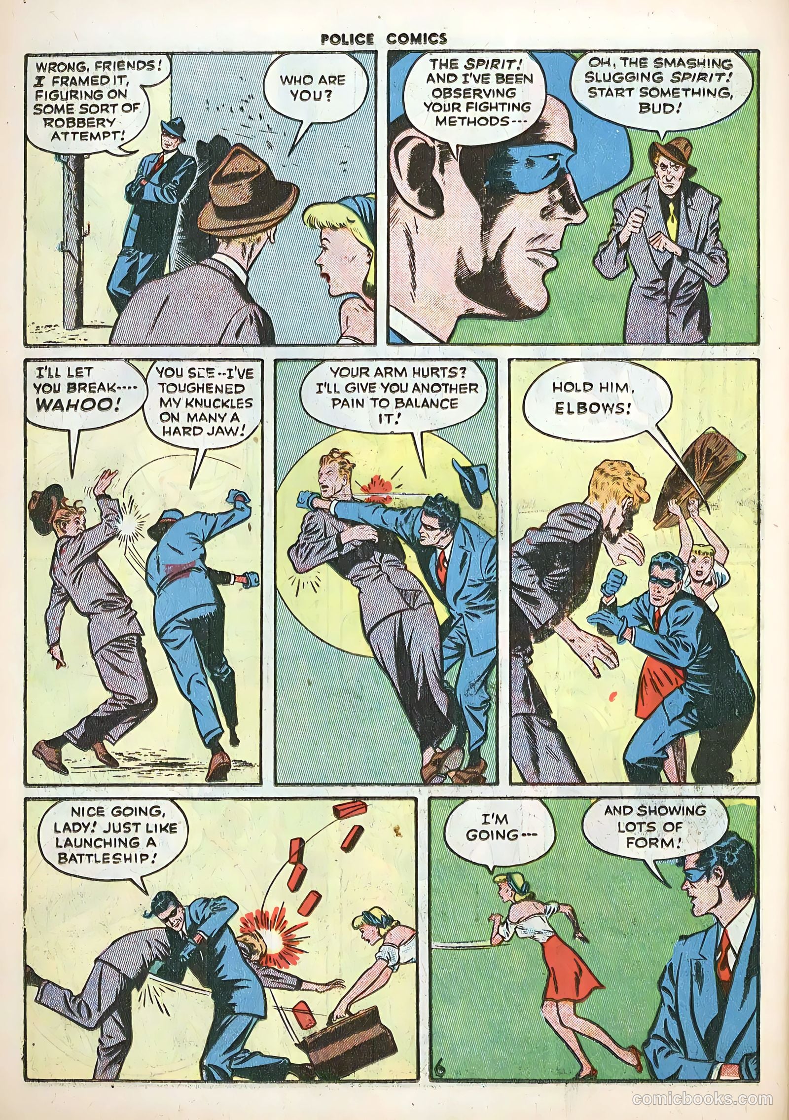 Police Comics #82 (1948) — page 38 of 52