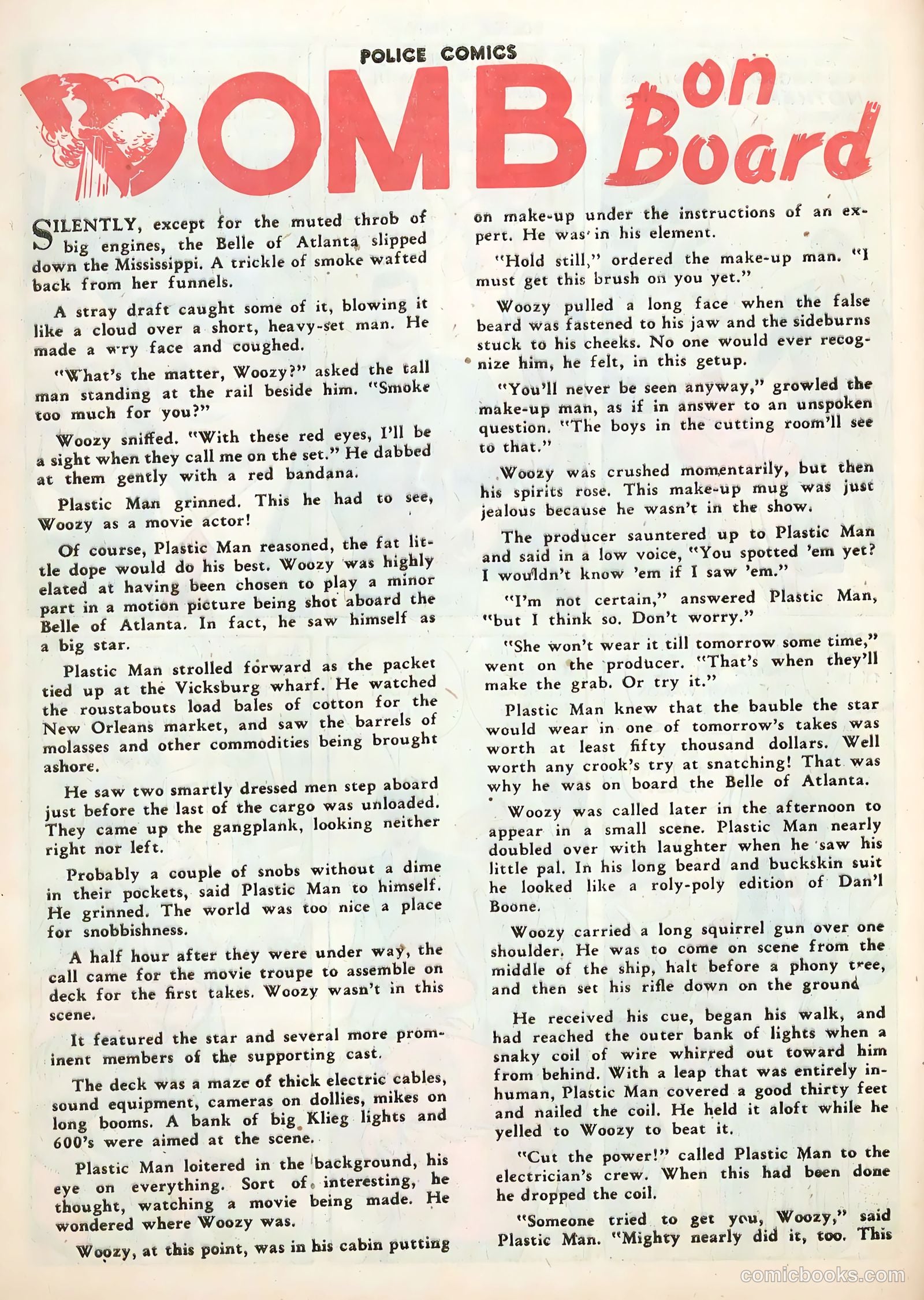 Police Comics #82 (1948) — page 40 of 52