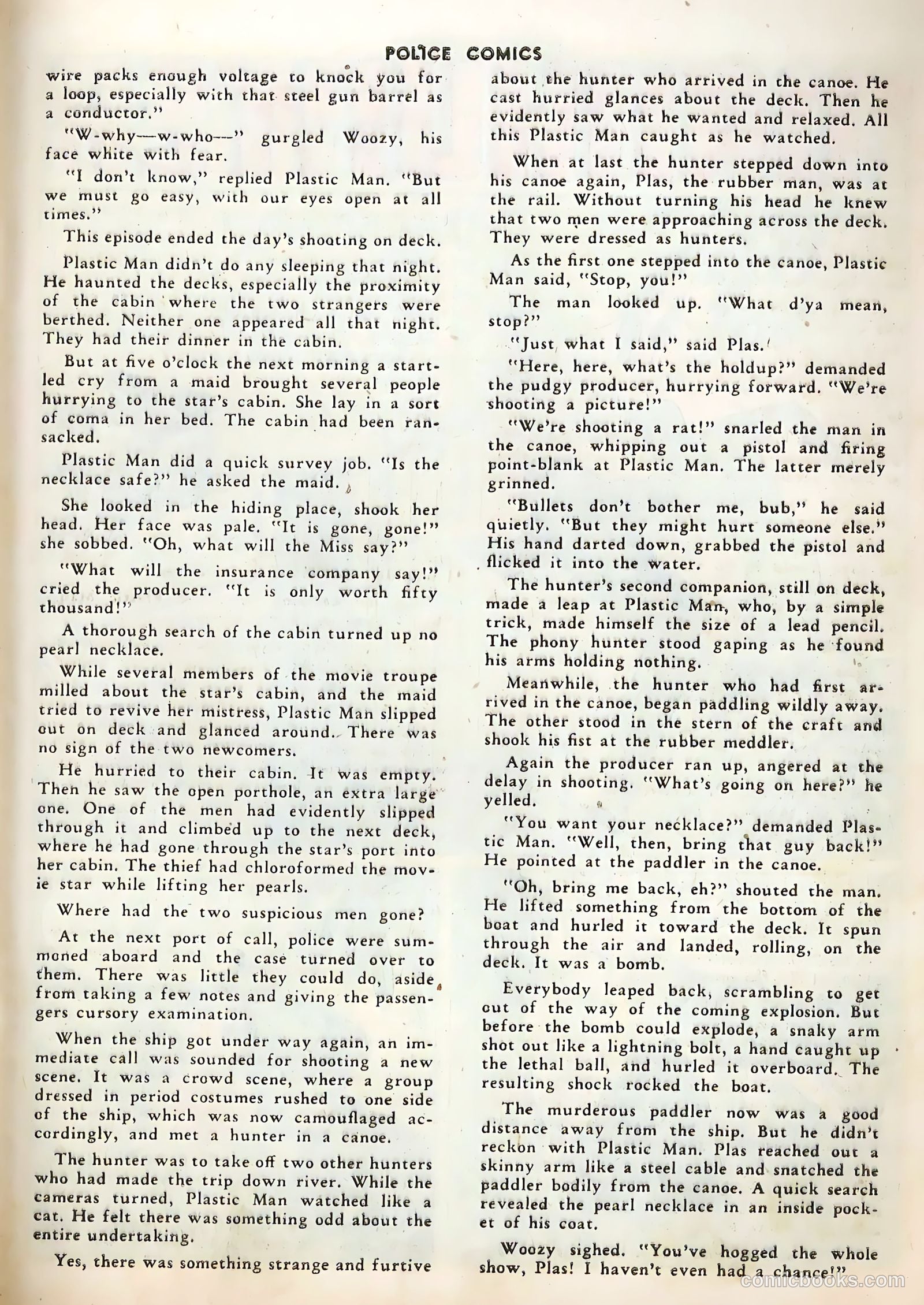 Police Comics #82 (1948) — page 41 of 52
